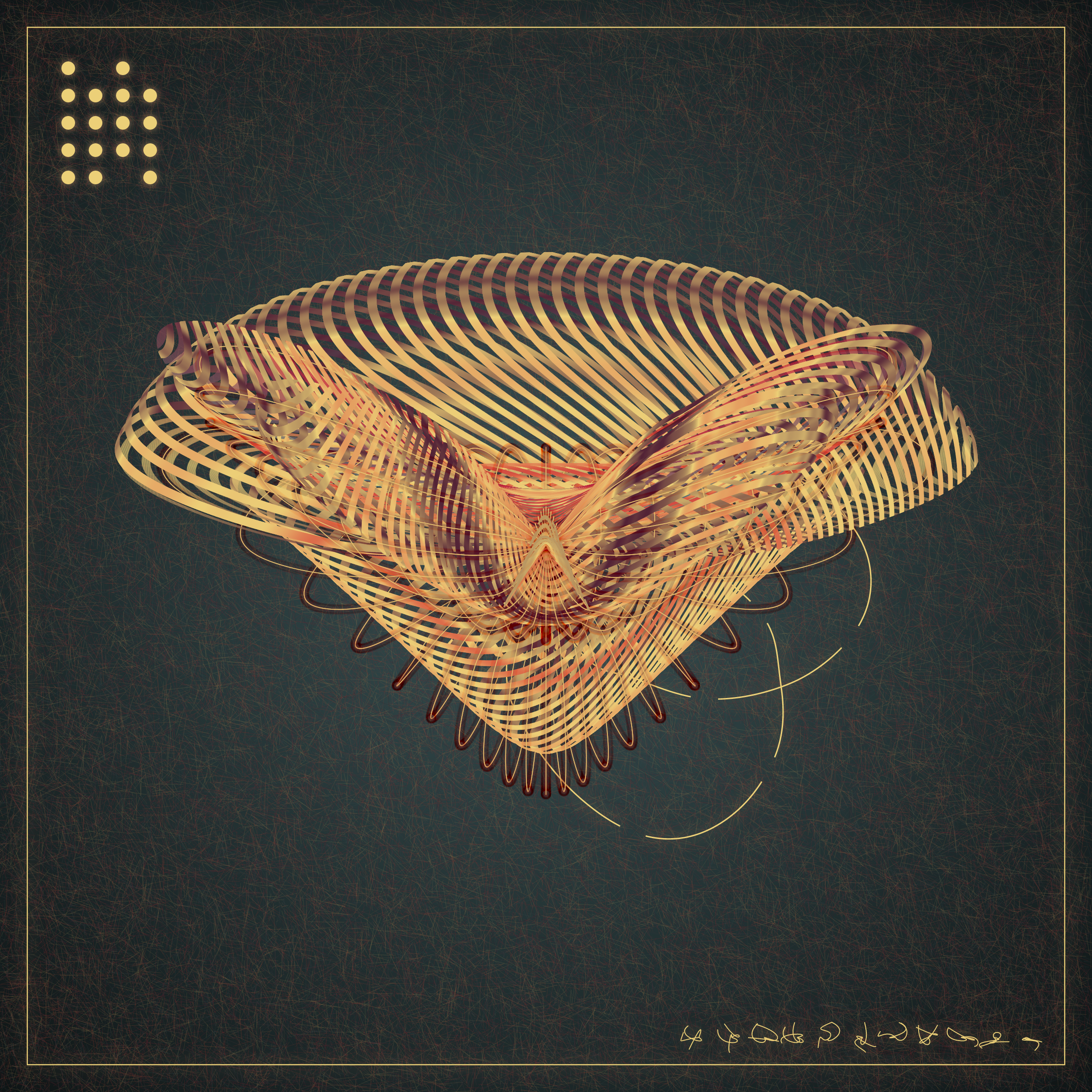 Art Blocks - Art Blocks v2 - Alien Insects #503 - NFT # 137000503