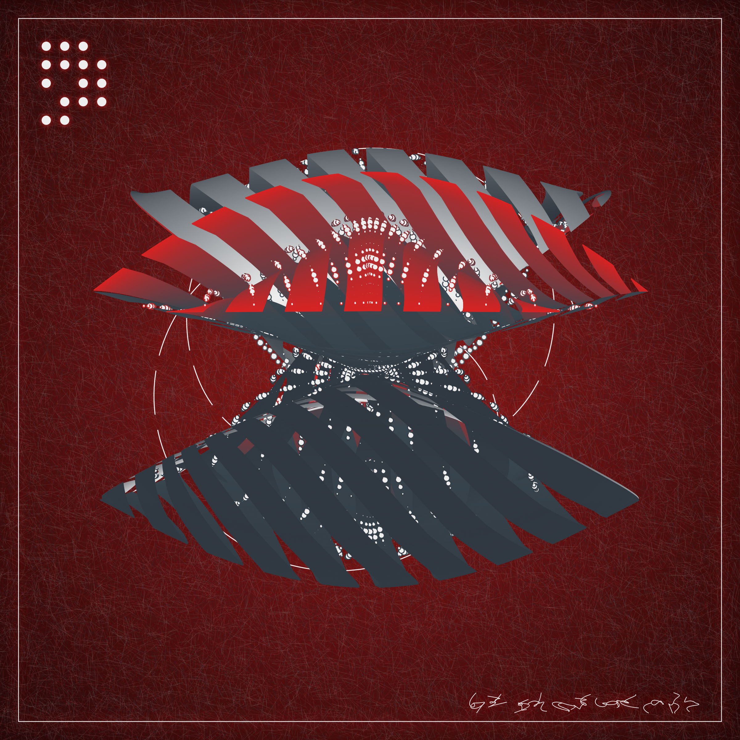 Art Blocks - Art Blocks v2 - Alien Insects #514 - NFT # 137000514