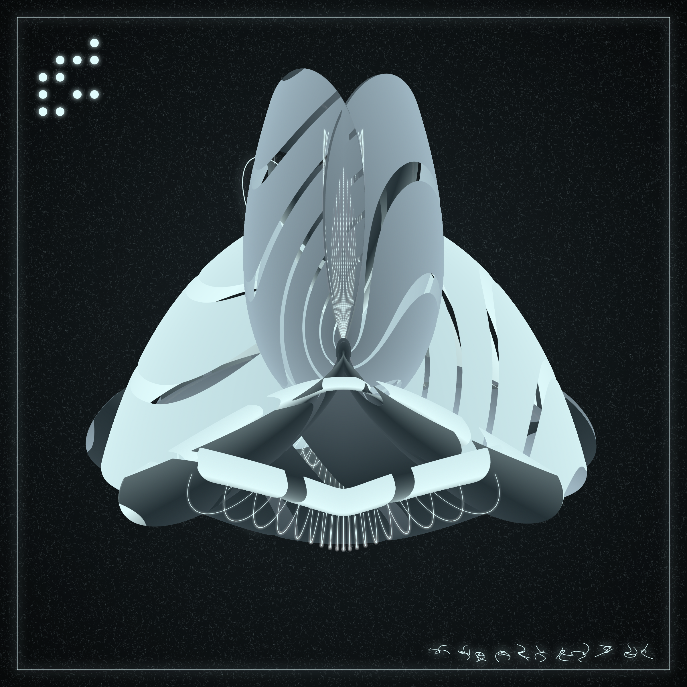 Art Blocks - Art Blocks v2 - Alien Insects #519 - NFT # 137000519