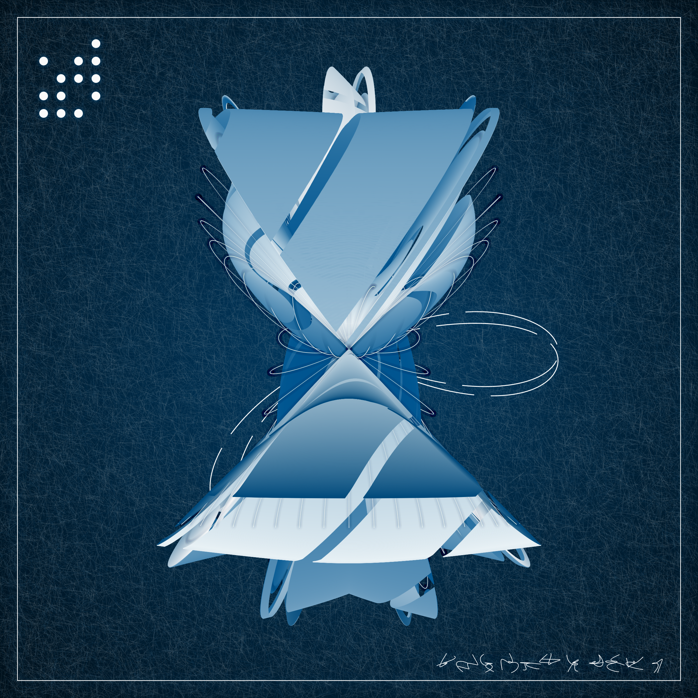 Art Blocks - Art Blocks v2 - Alien Insects #524 - NFT # 137000524