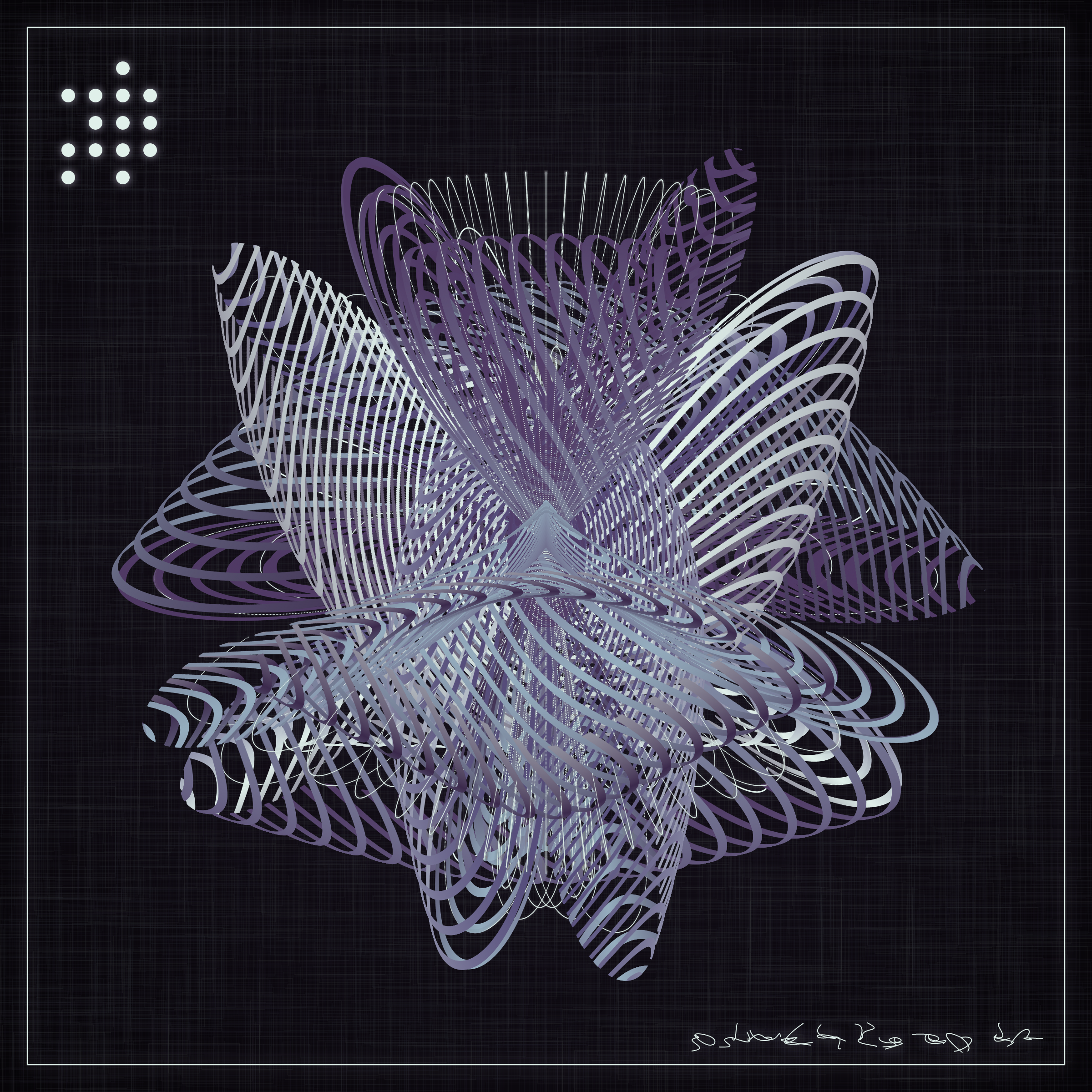 Art Blocks - Art Blocks v2 - Alien Insects #529 - NFT # 137000529