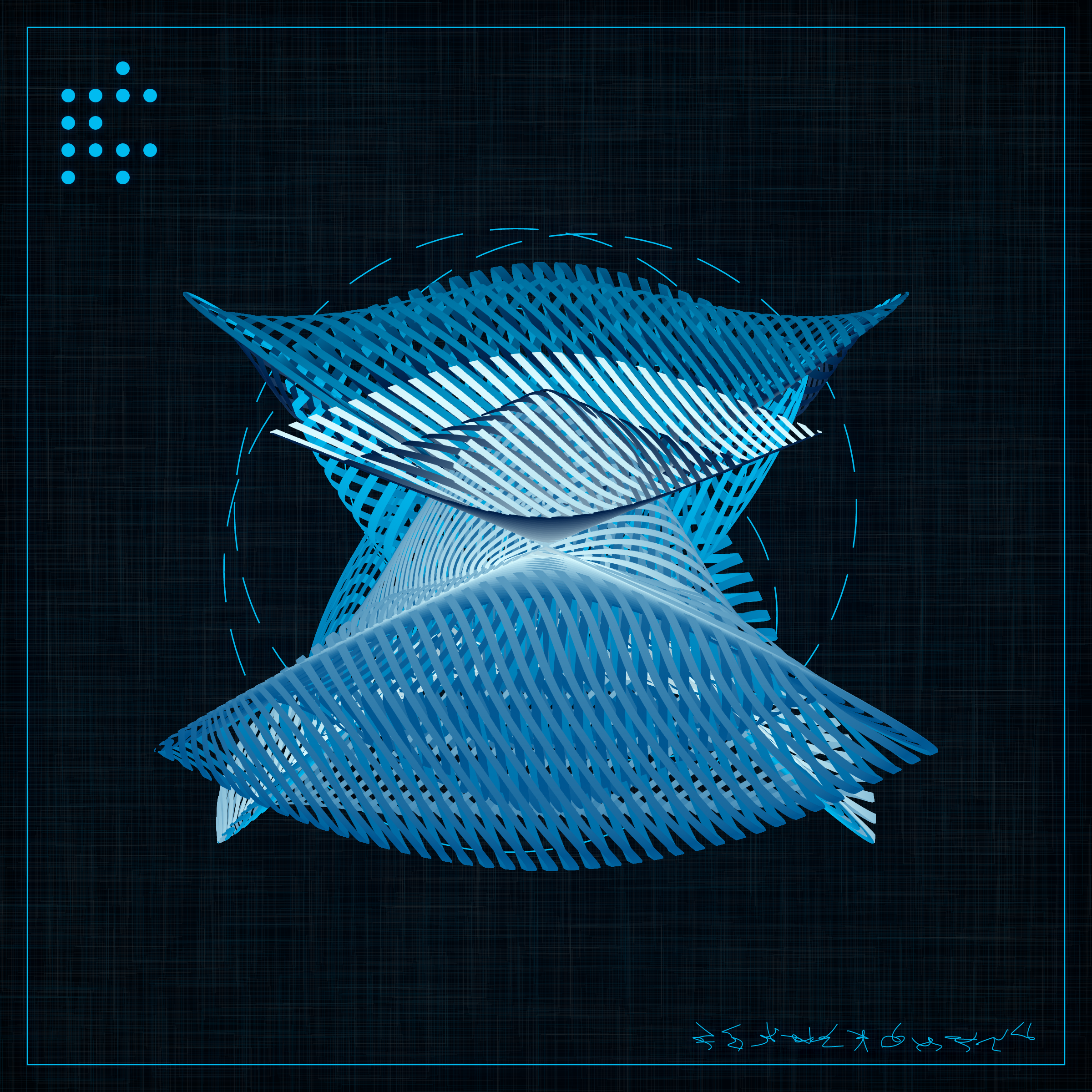 Art Blocks - Art Blocks v2 - Alien Insects #541 - NFT # 137000541