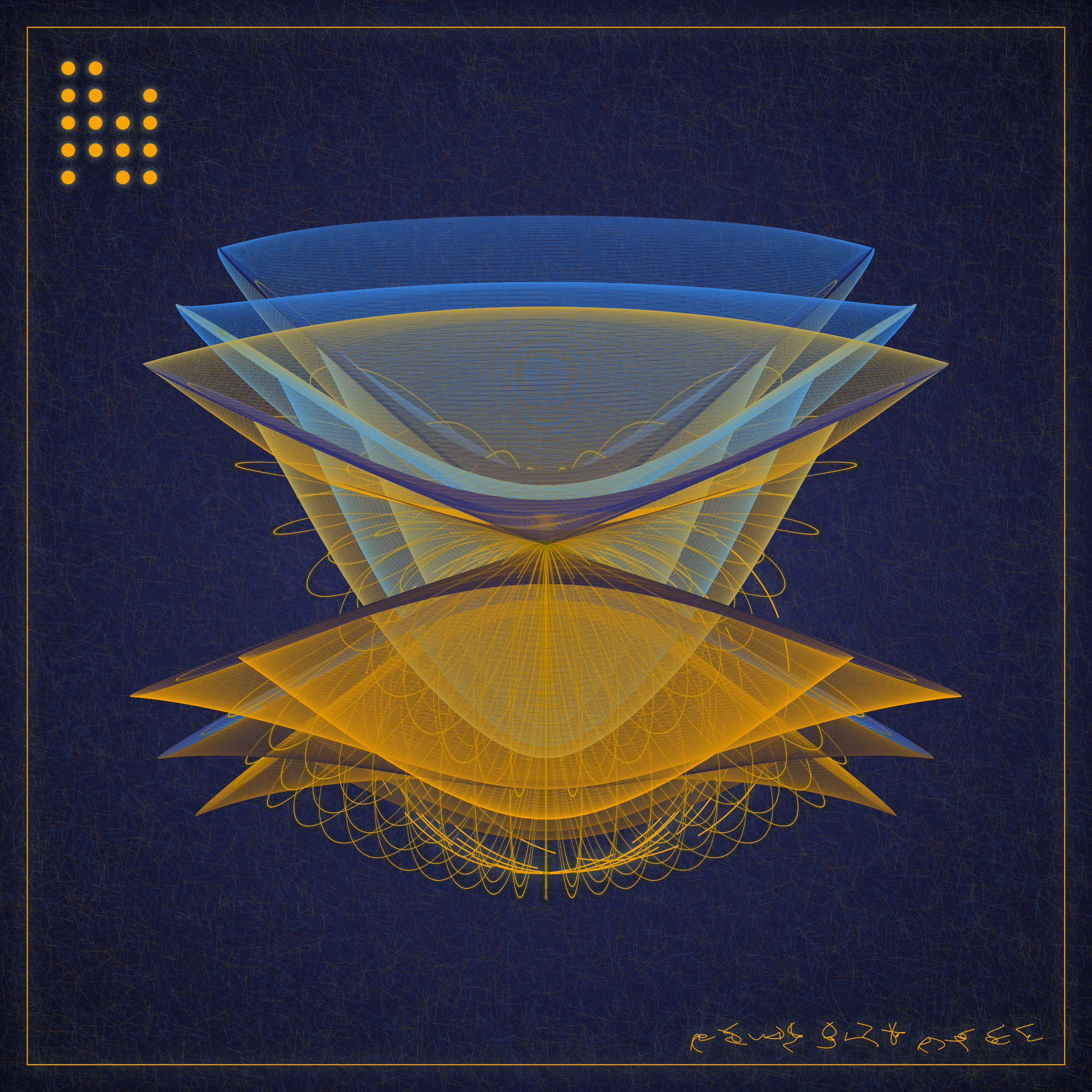 Art Blocks - Art Blocks v2 - Alien Insects #545 - NFT # 137000545