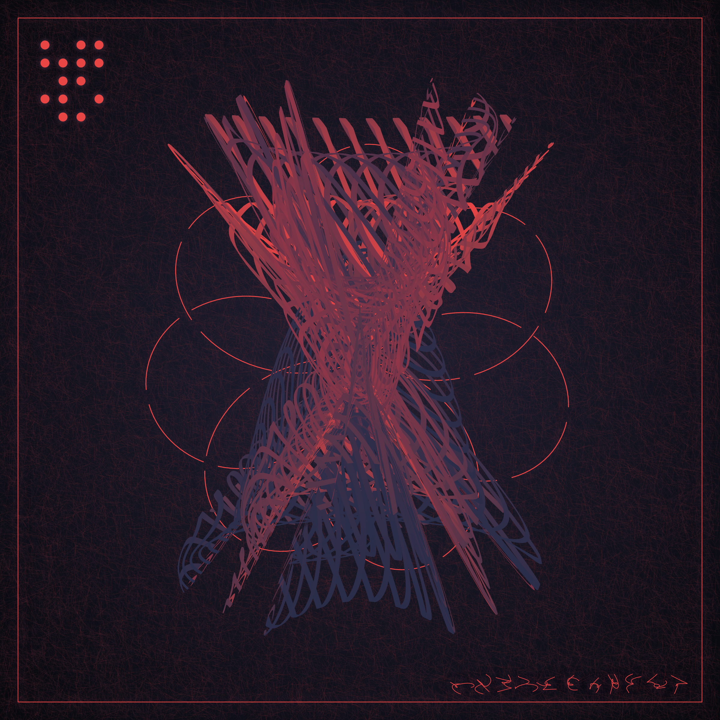 Art Blocks - Art Blocks v2 - Alien Insects #554 - NFT # 137000554