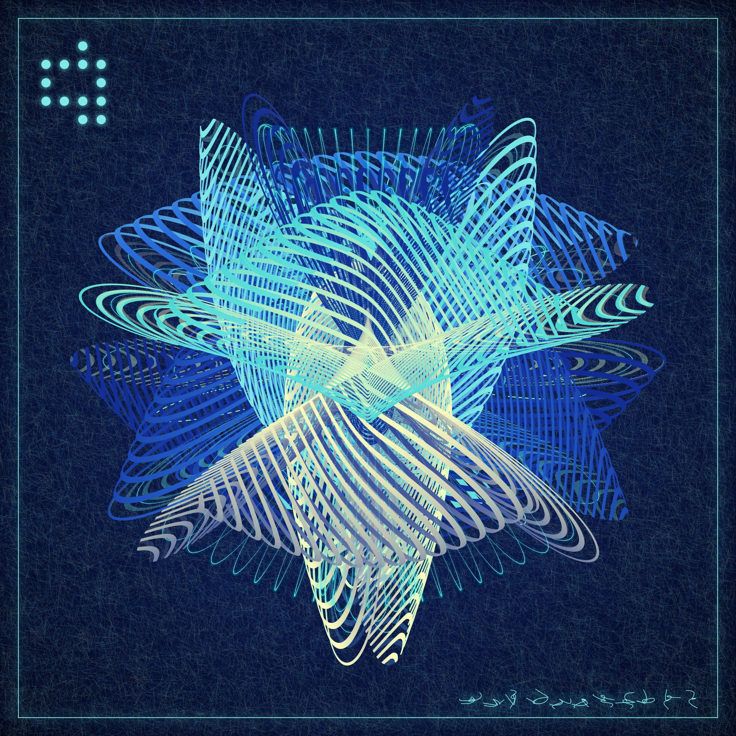 Art Blocks - Art Blocks v2 - Alien Insects #570 - NFT # 137000570