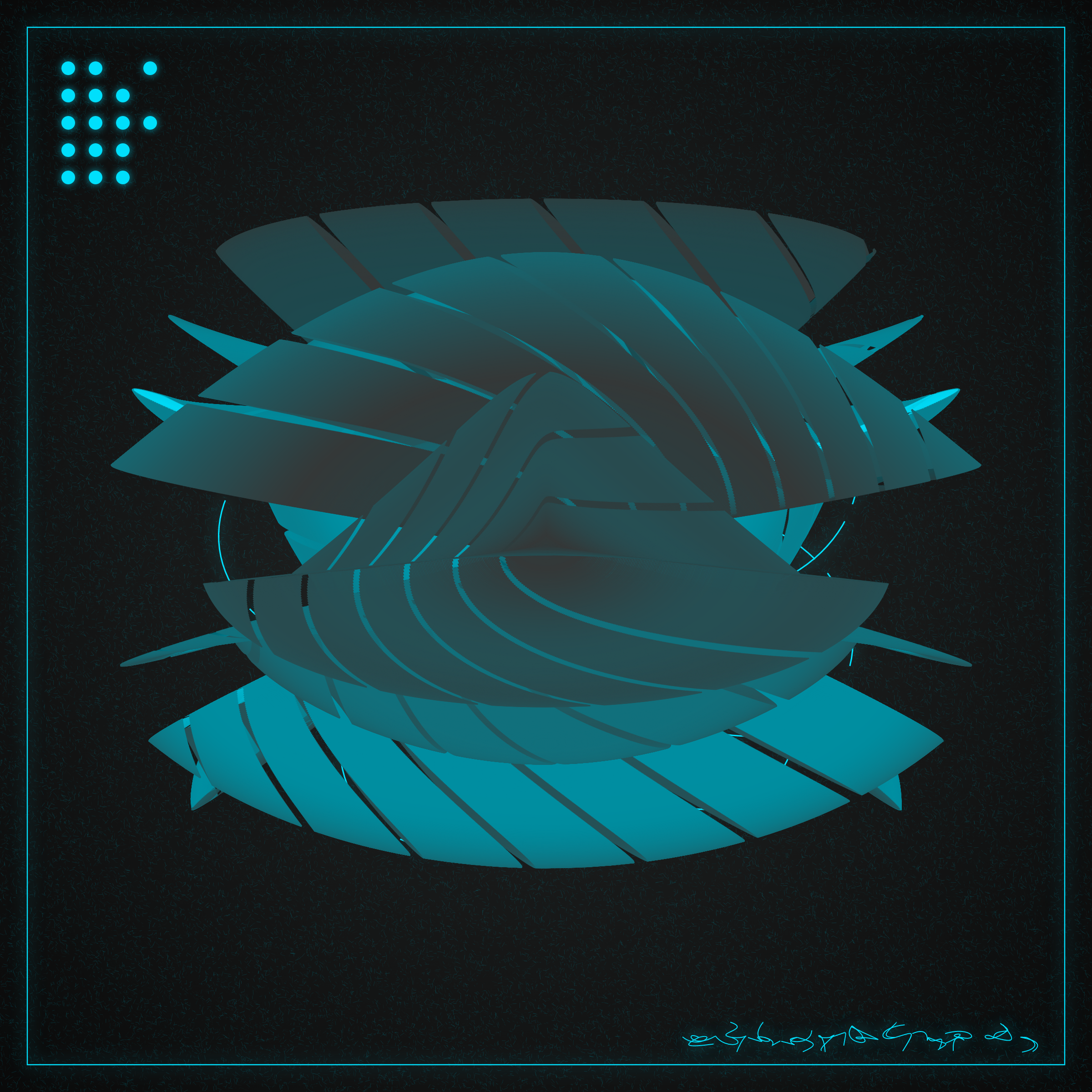 Art Blocks - Art Blocks v2 - Alien Insects #574 - NFT # 137000574