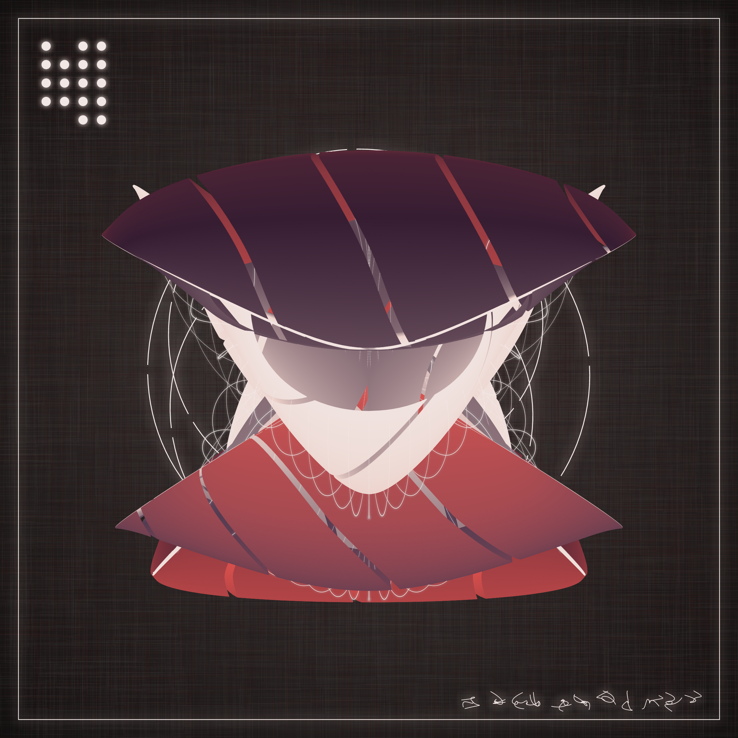 Art Blocks - Art Blocks v2 - Alien Insects #610 - NFT # 137000610