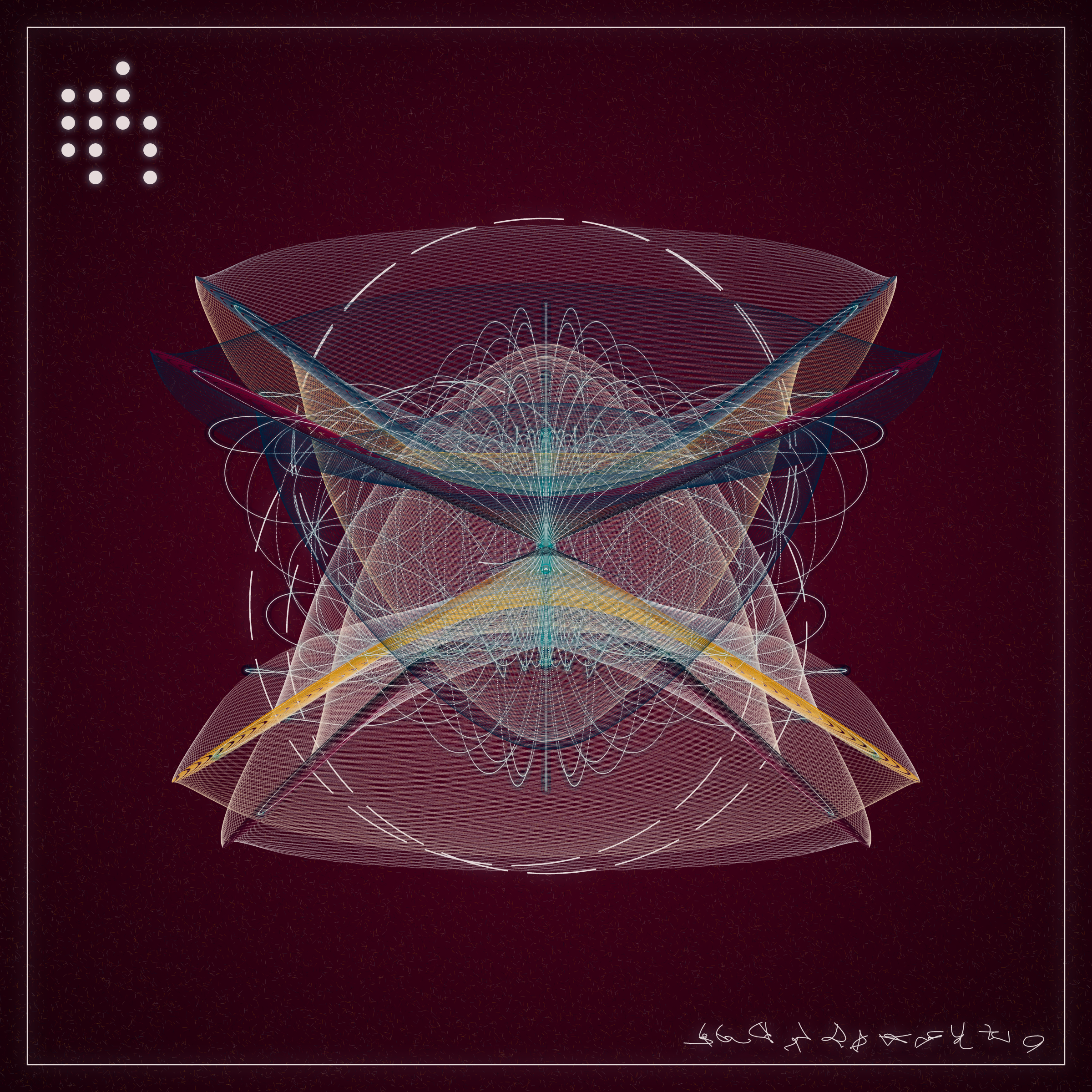 Art Blocks - Art Blocks v2 - Alien Insects #619 - NFT # 137000619