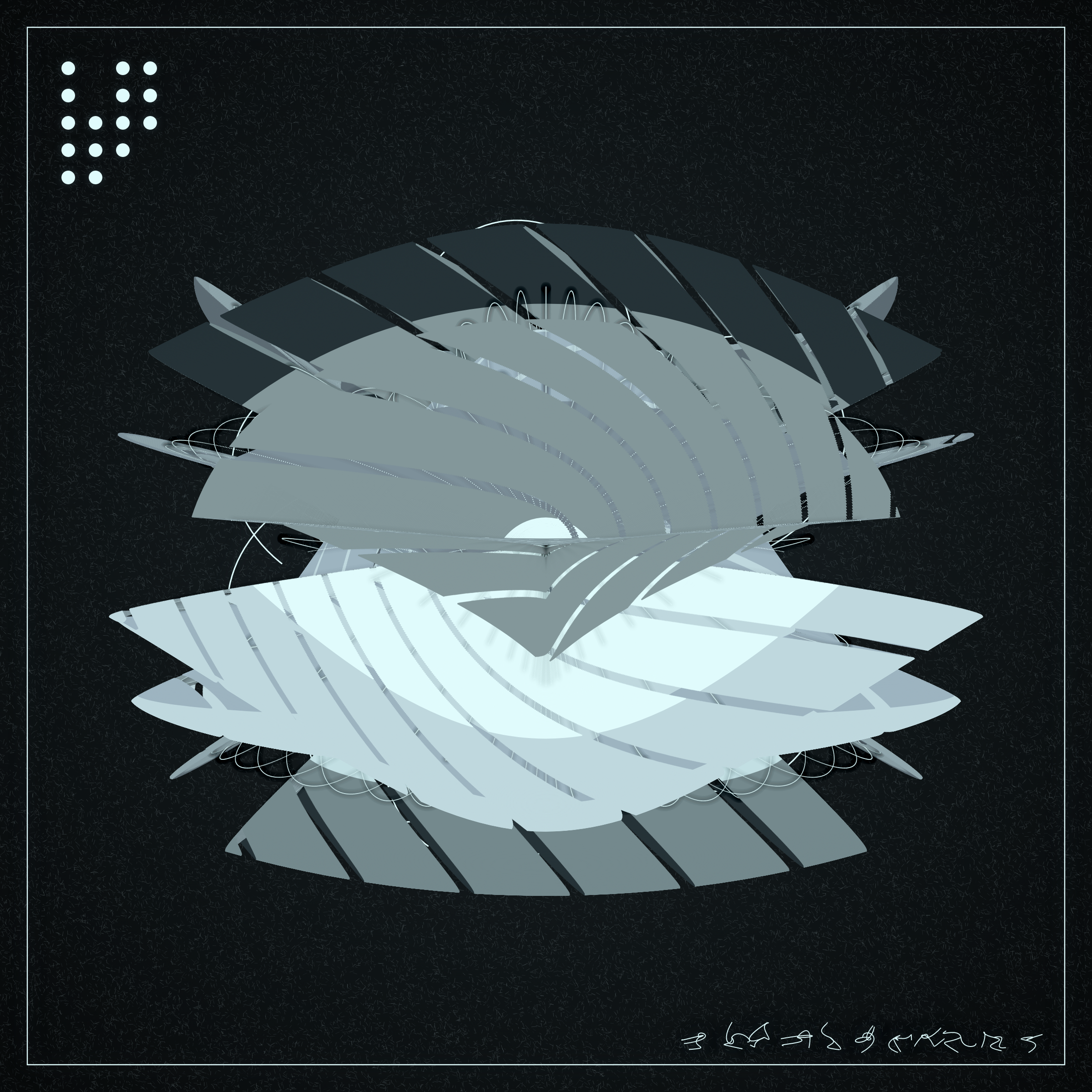 Art Blocks - Art Blocks v2 - Alien Insects #648 - NFT # 137000648