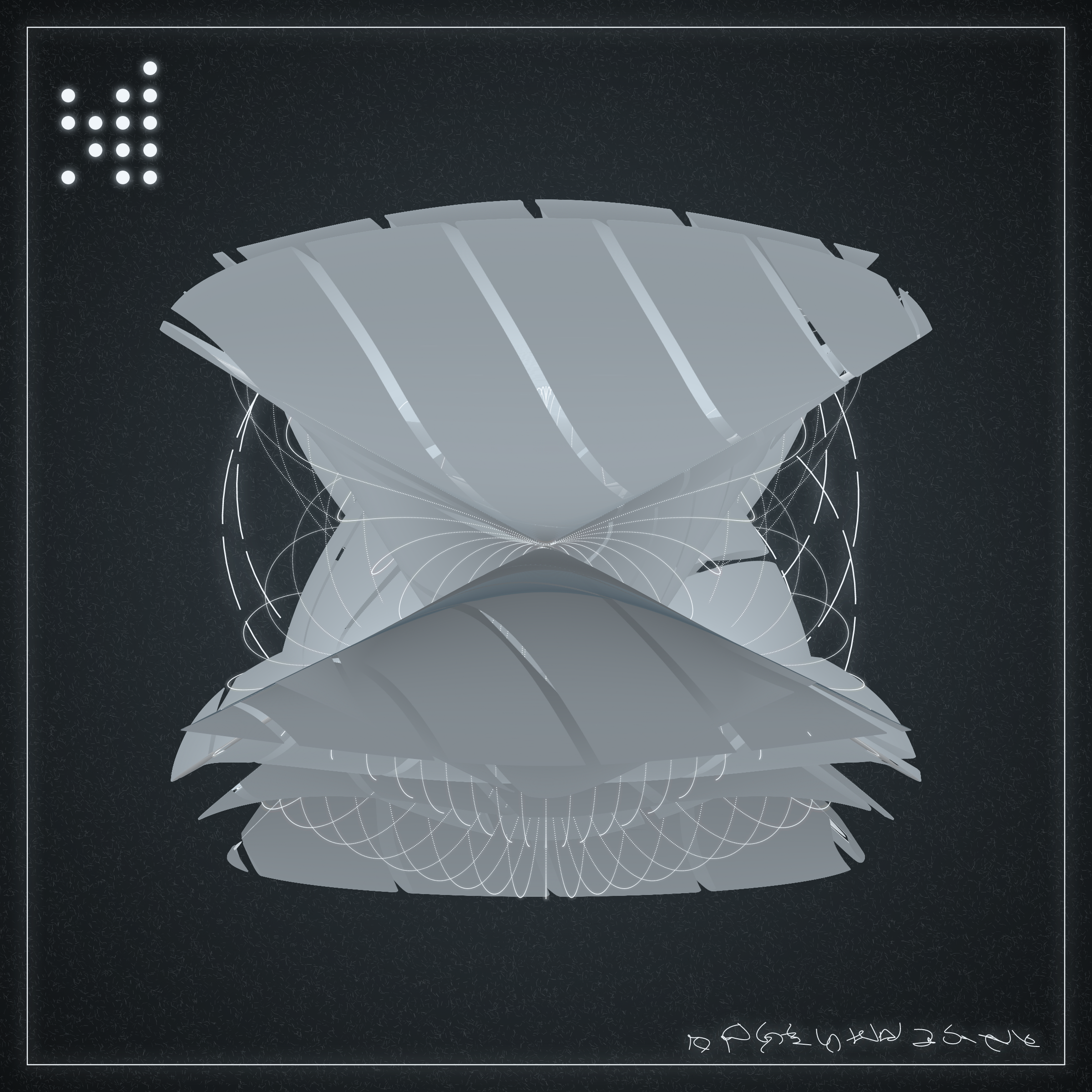 Art Blocks - Art Blocks v2 - Alien Insects #658 - NFT # 137000658