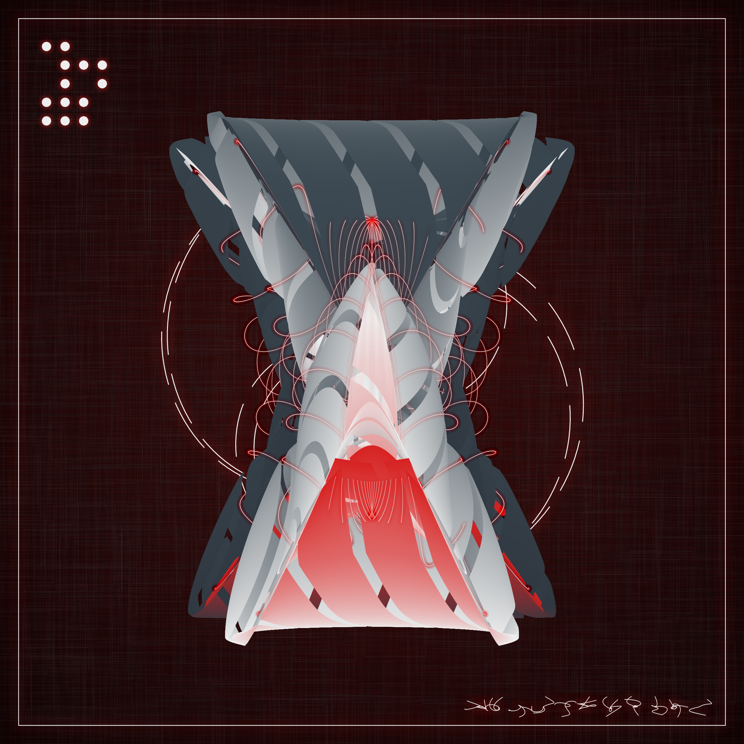 Art Blocks - Art Blocks v2 - Alien Insects #682 - NFT # 137000682