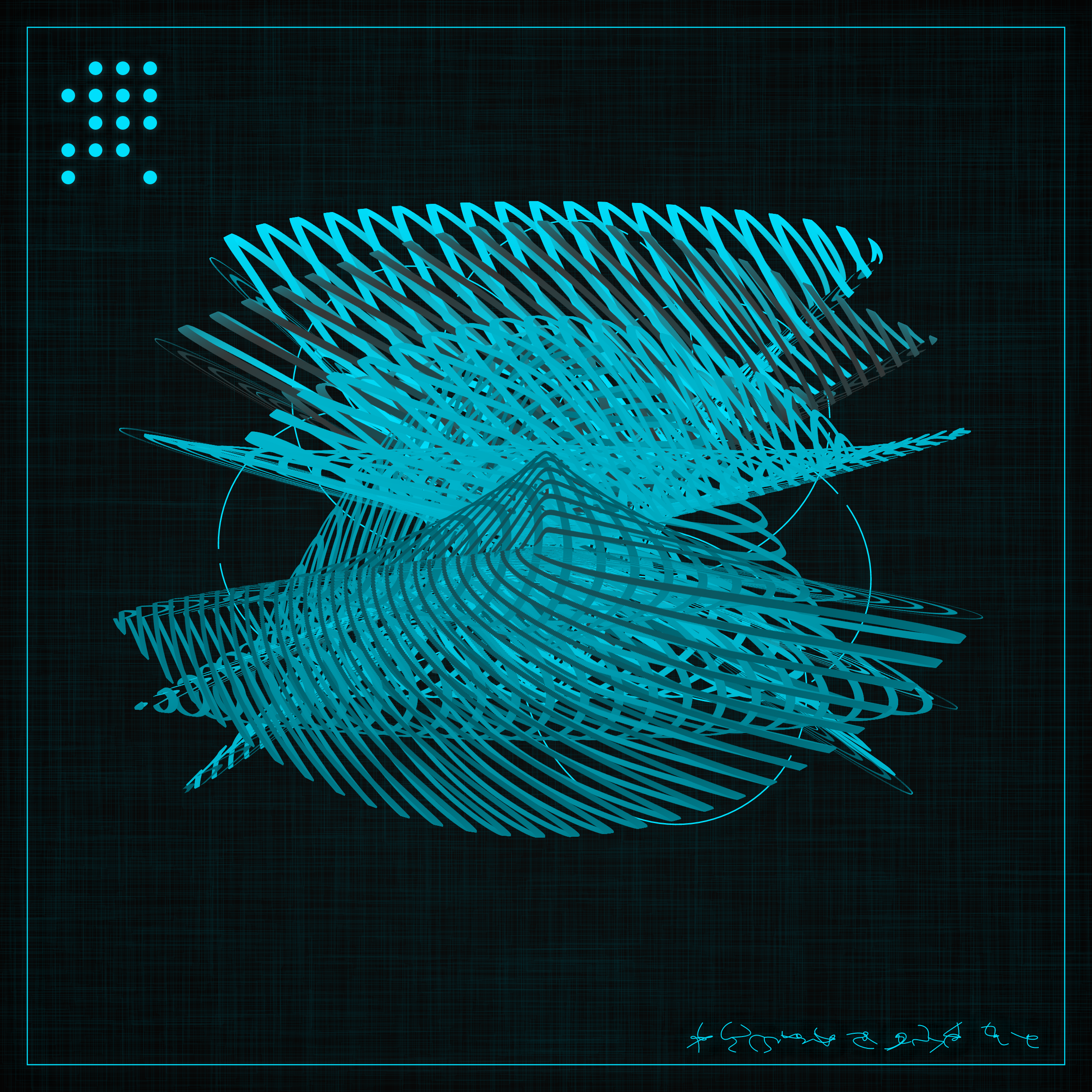 Art Blocks - Art Blocks v2 - Alien Insects #719 - NFT # 137000719