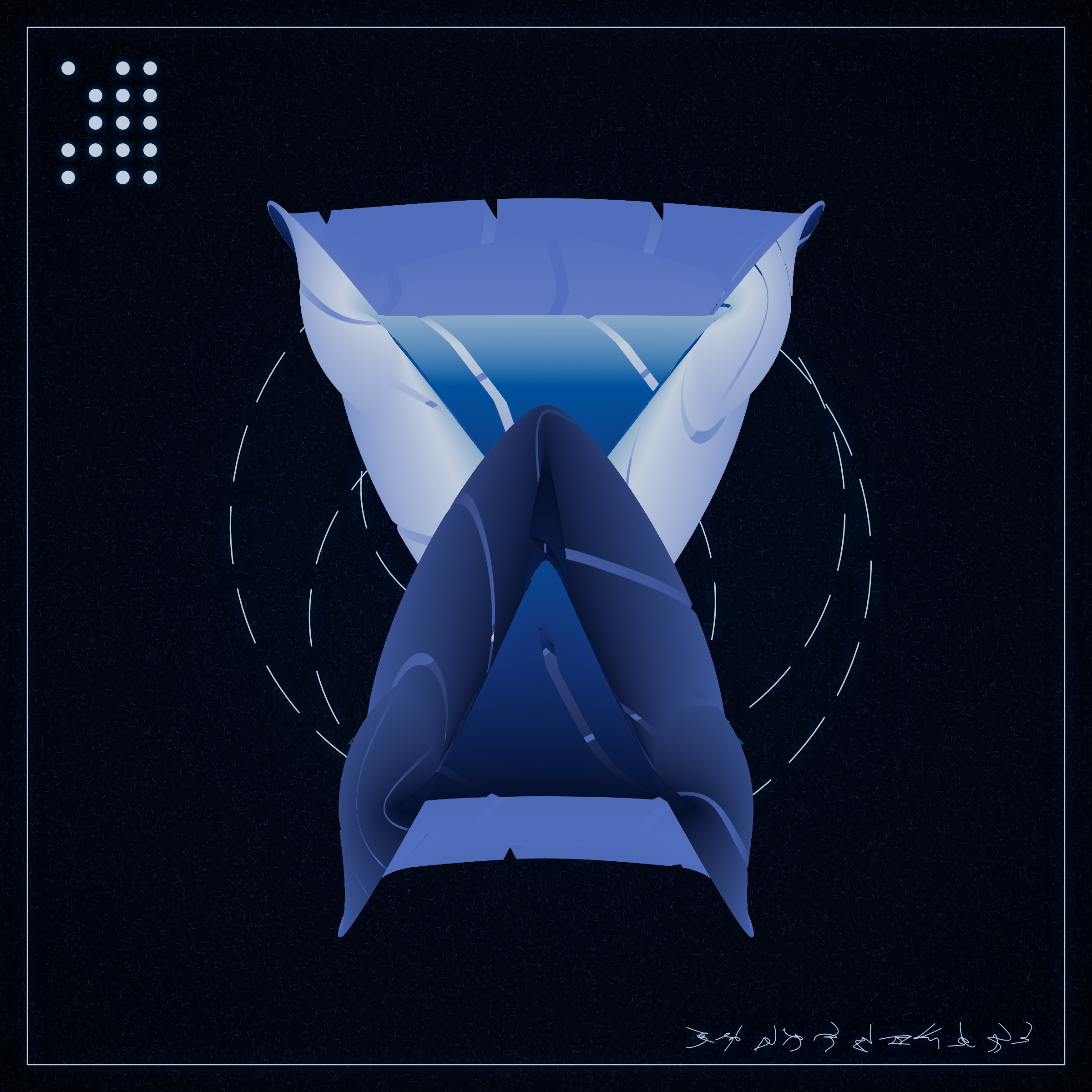 Art Blocks - Art Blocks v2 - Alien Insects #728 - NFT # 137000728