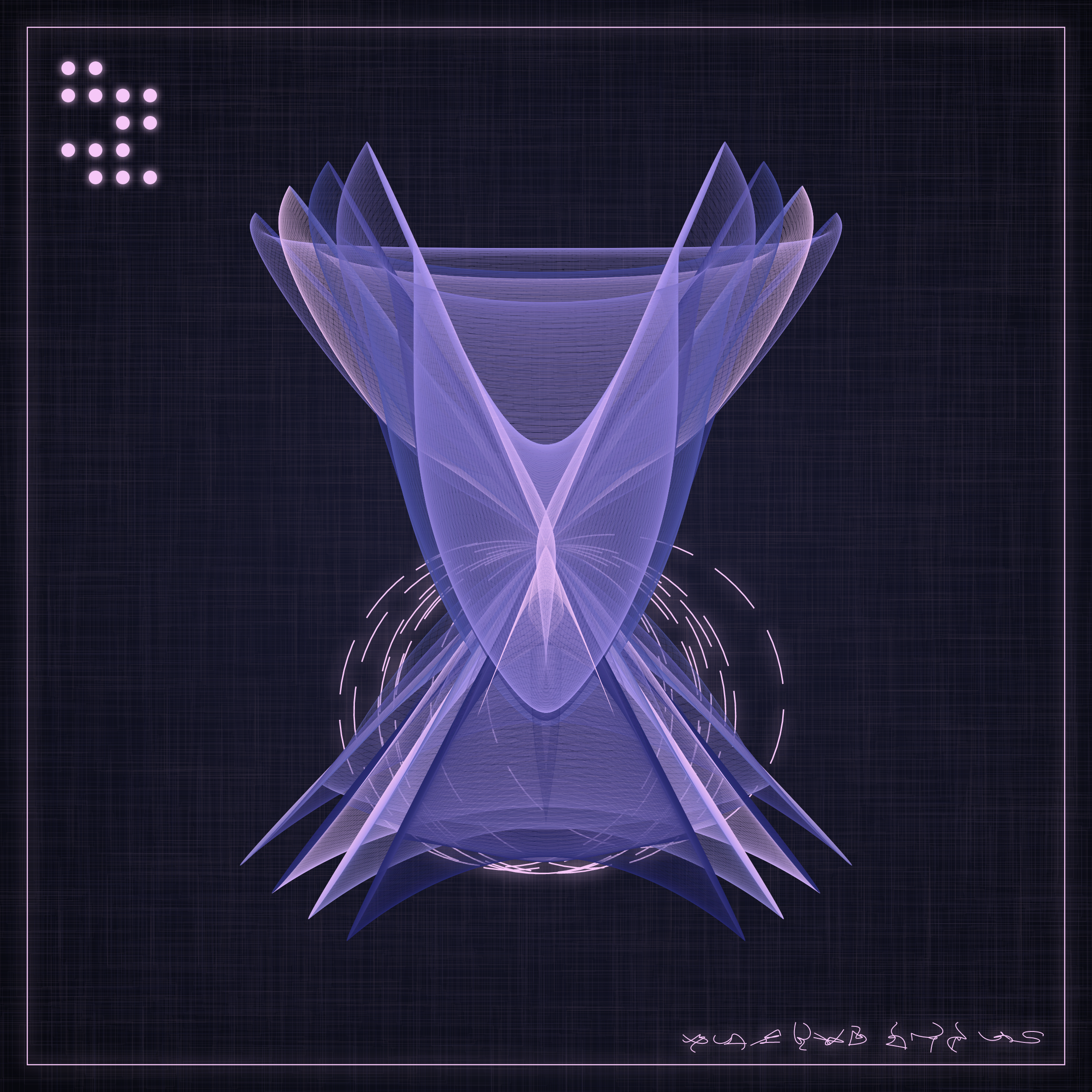 Art Blocks - Art Blocks v2 - Alien Insects #732 - NFT # 137000732