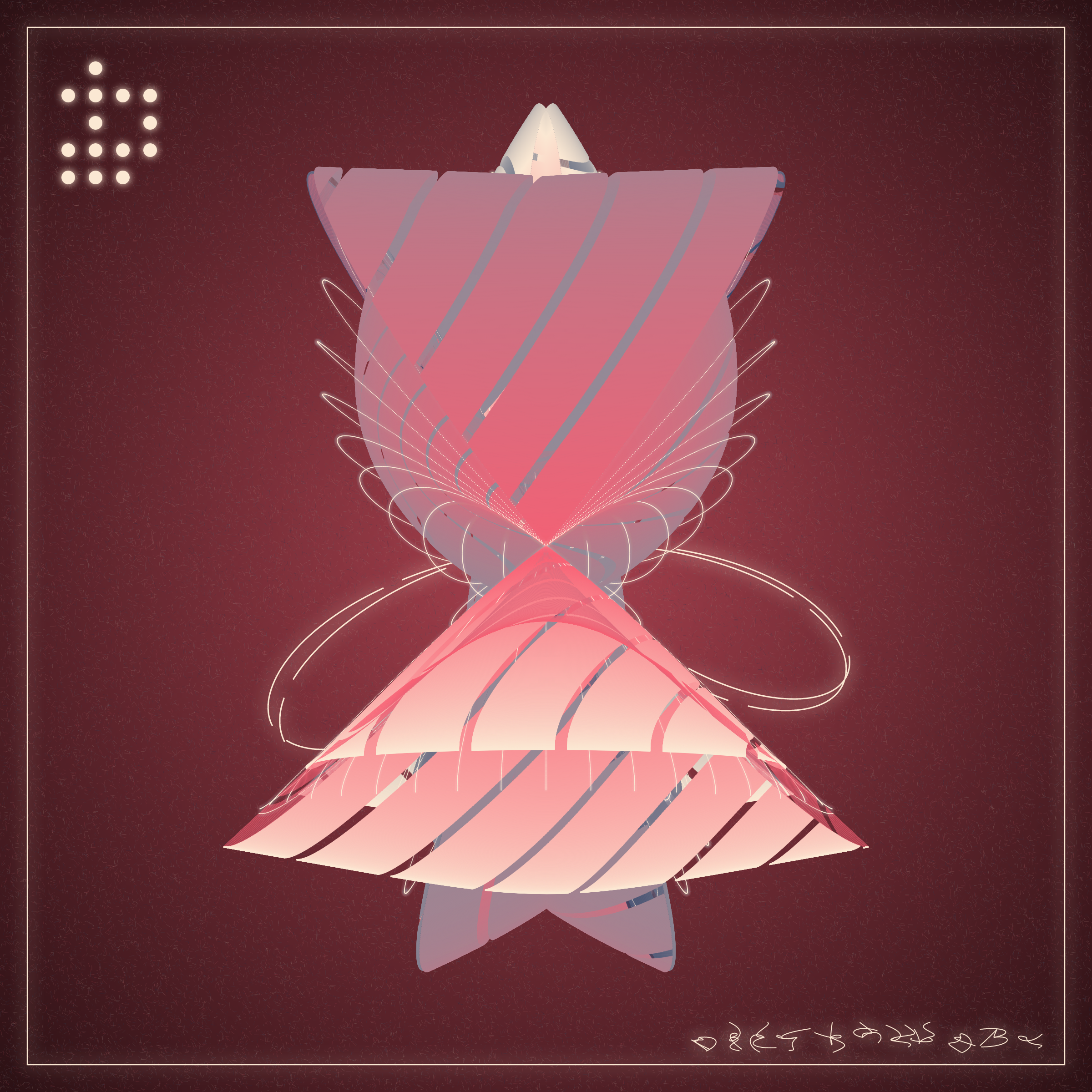 Art Blocks - Art Blocks v2 - Alien Insects #744 - NFT # 137000744