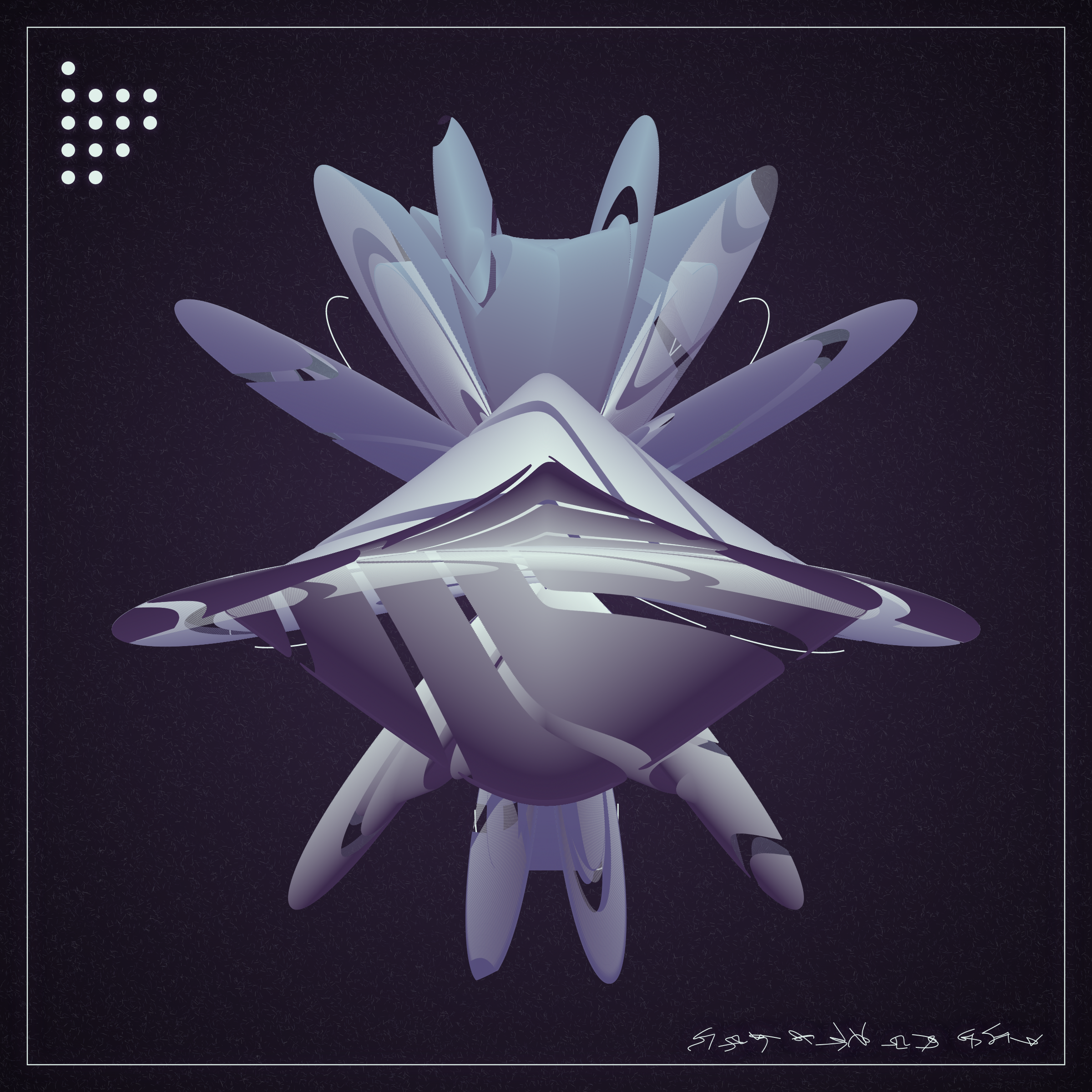 Art Blocks - Art Blocks v2 - Alien Insects #759 - NFT # 137000759