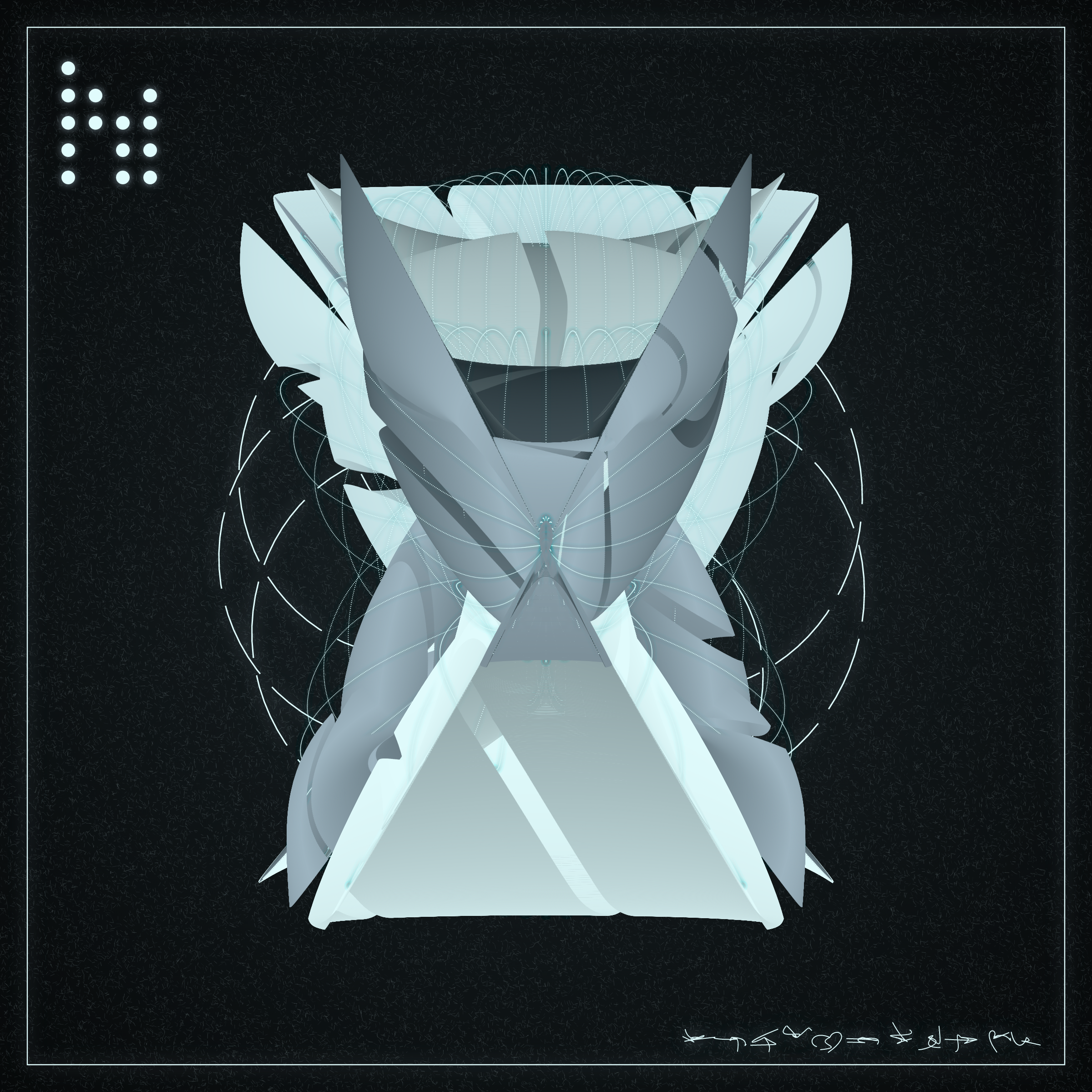 Art Blocks - Art Blocks v2 - Alien Insects #765 - NFT # 137000765