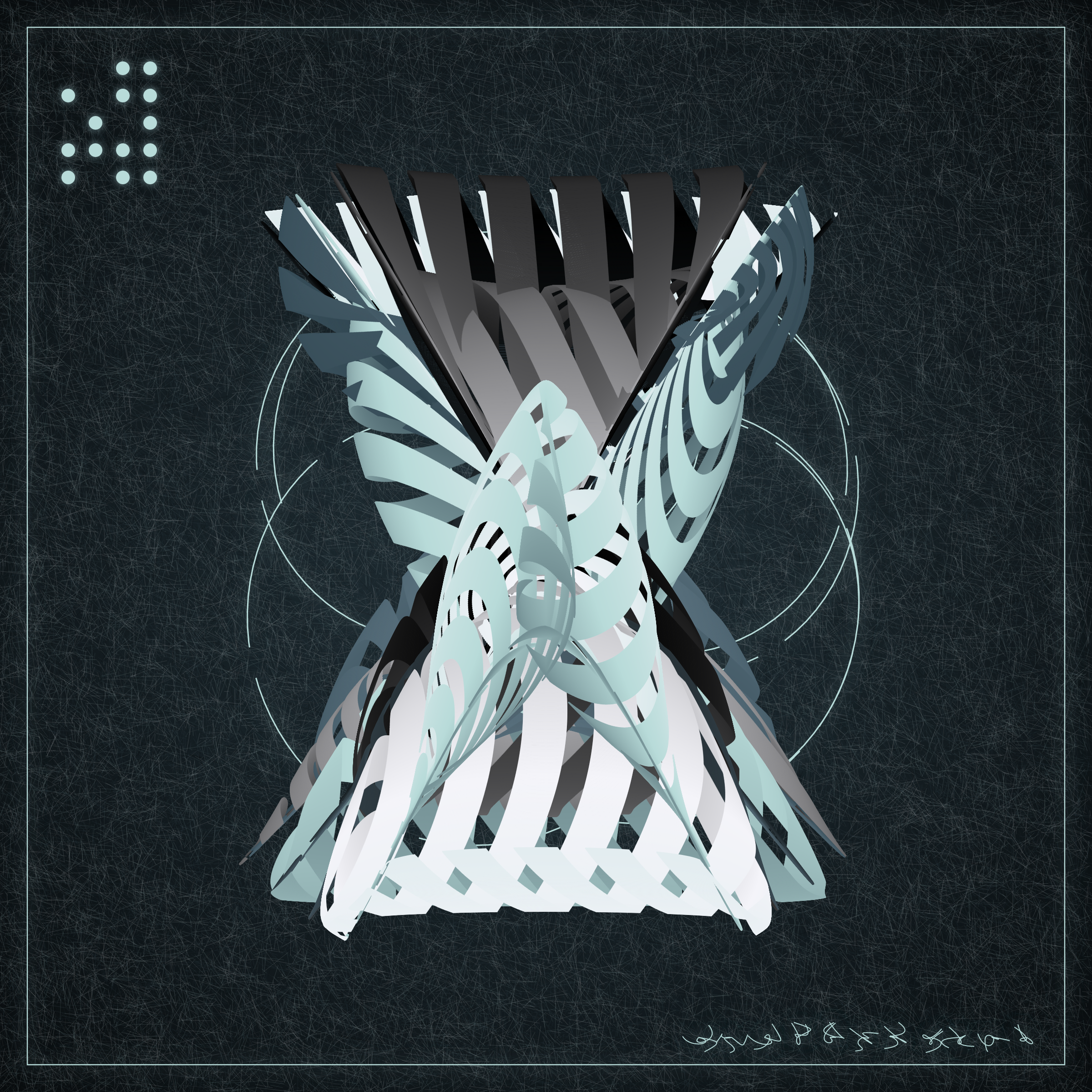 Art Blocks - Art Blocks v2 - Alien Insects #770 - NFT # 137000770