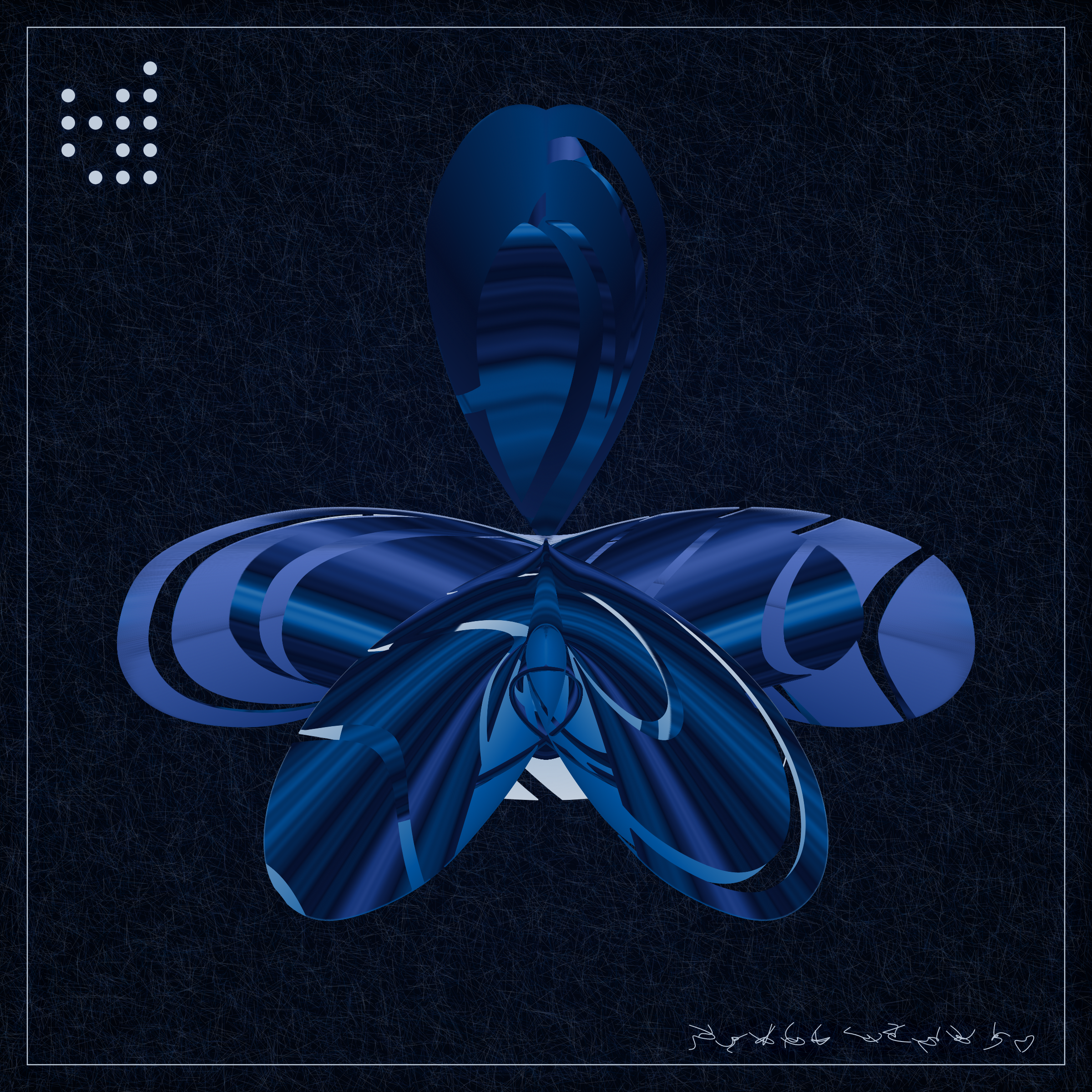 Art Blocks - Art Blocks v2 - Alien Insects #780 - NFT # 137000780