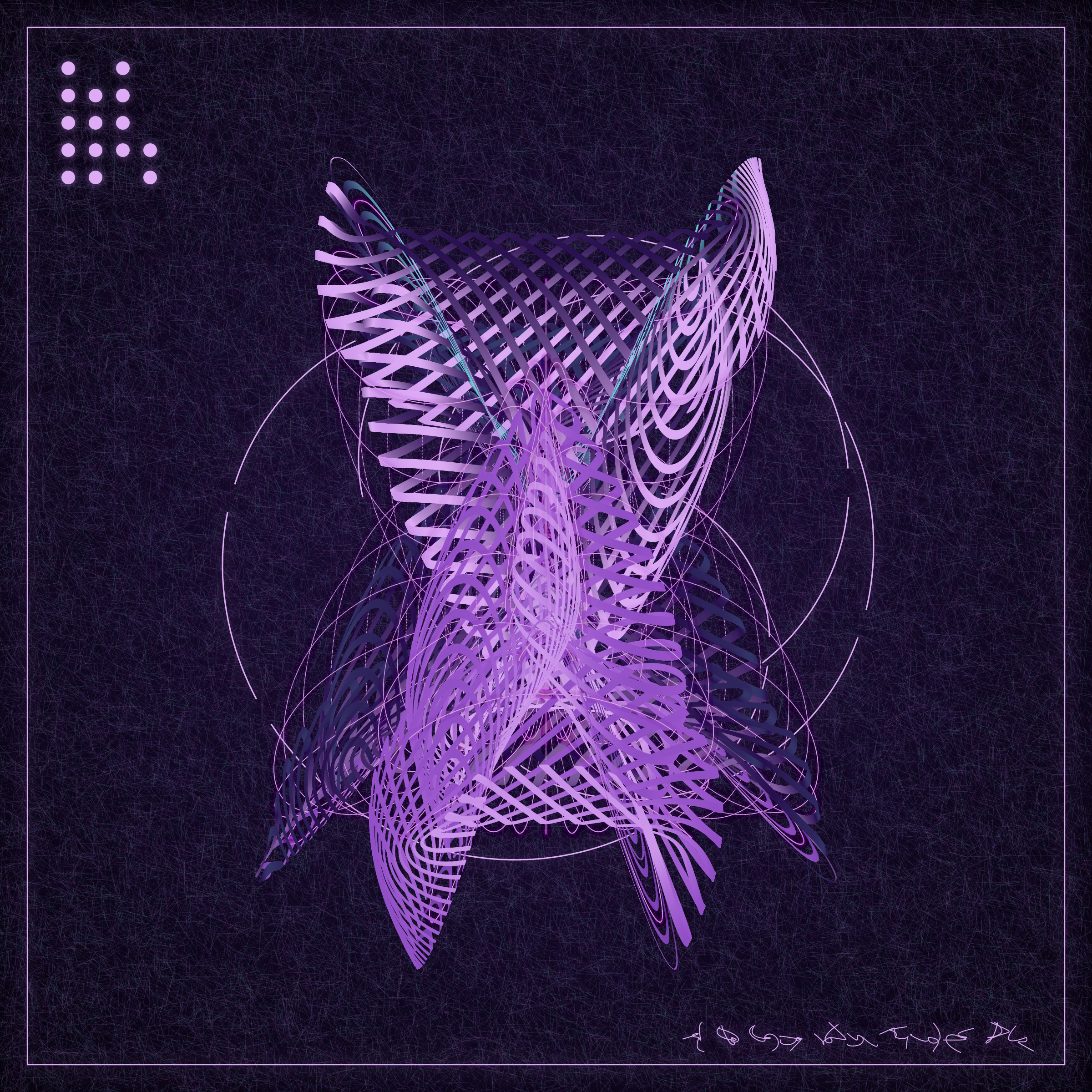 Art Blocks - Art Blocks v2 - Alien Insects #793 - NFT # 137000793