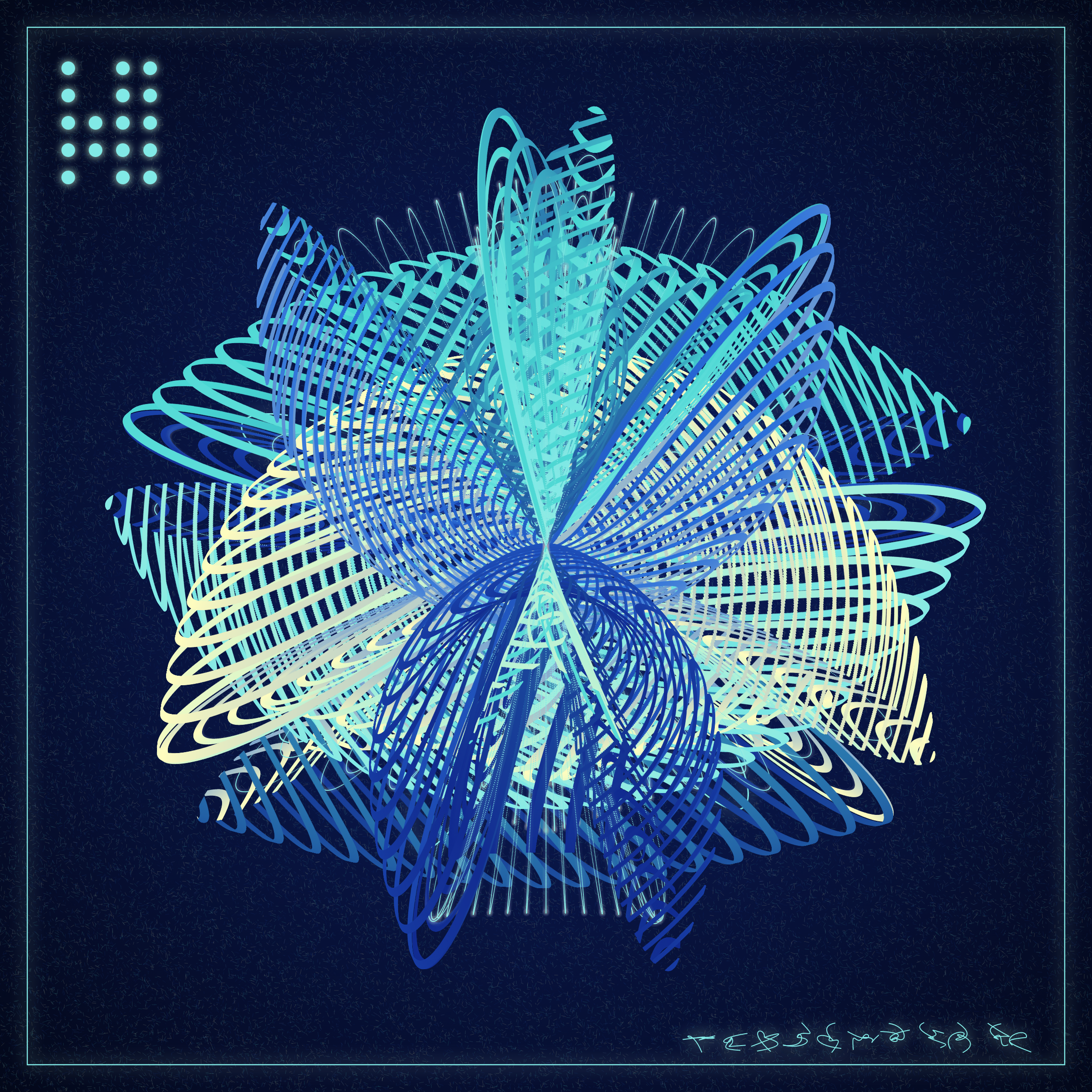 Art Blocks - Art Blocks v2 - Alien Insects #823 - NFT # 137000823