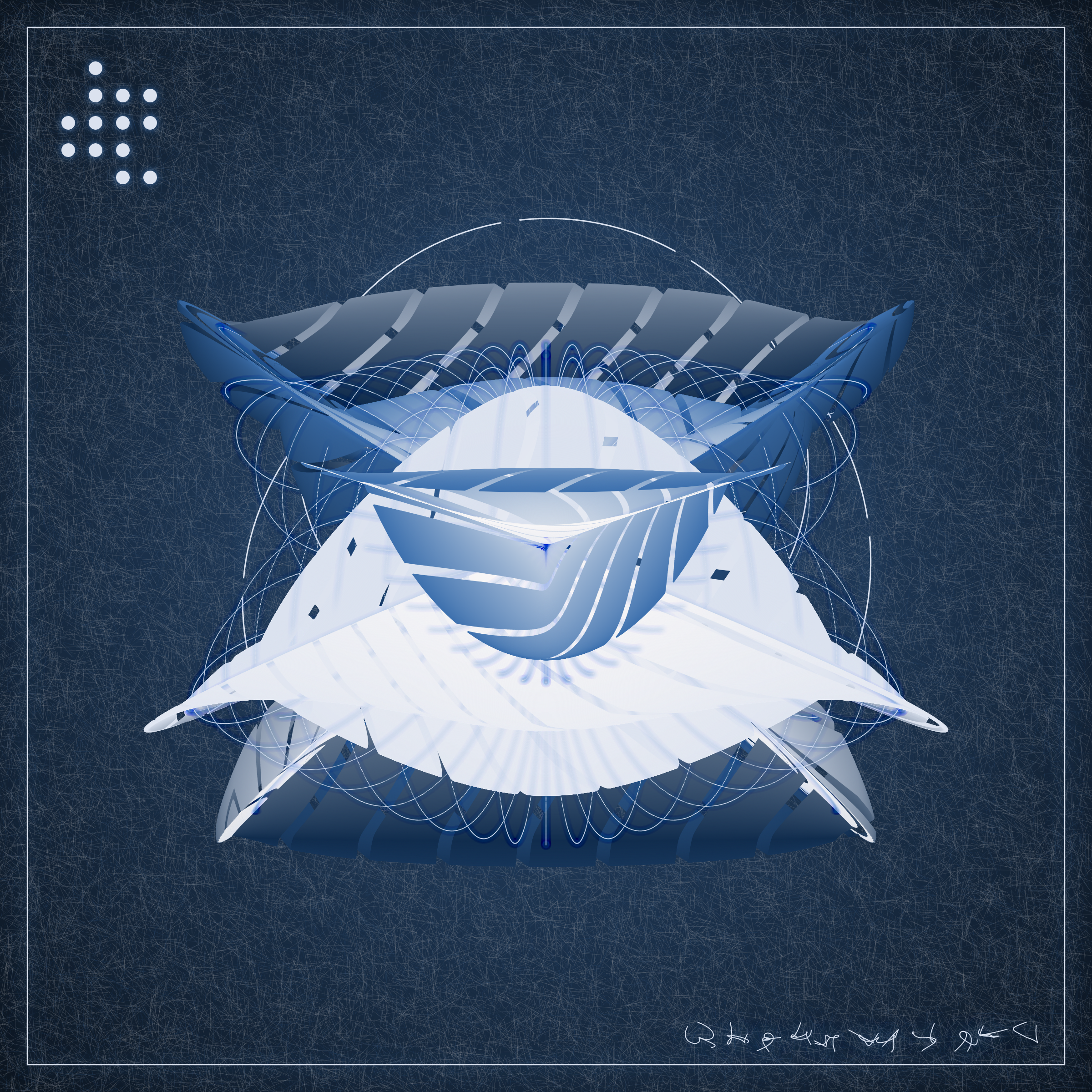 Art Blocks - Art Blocks v2 - Alien Insects #852 - NFT # 137000852