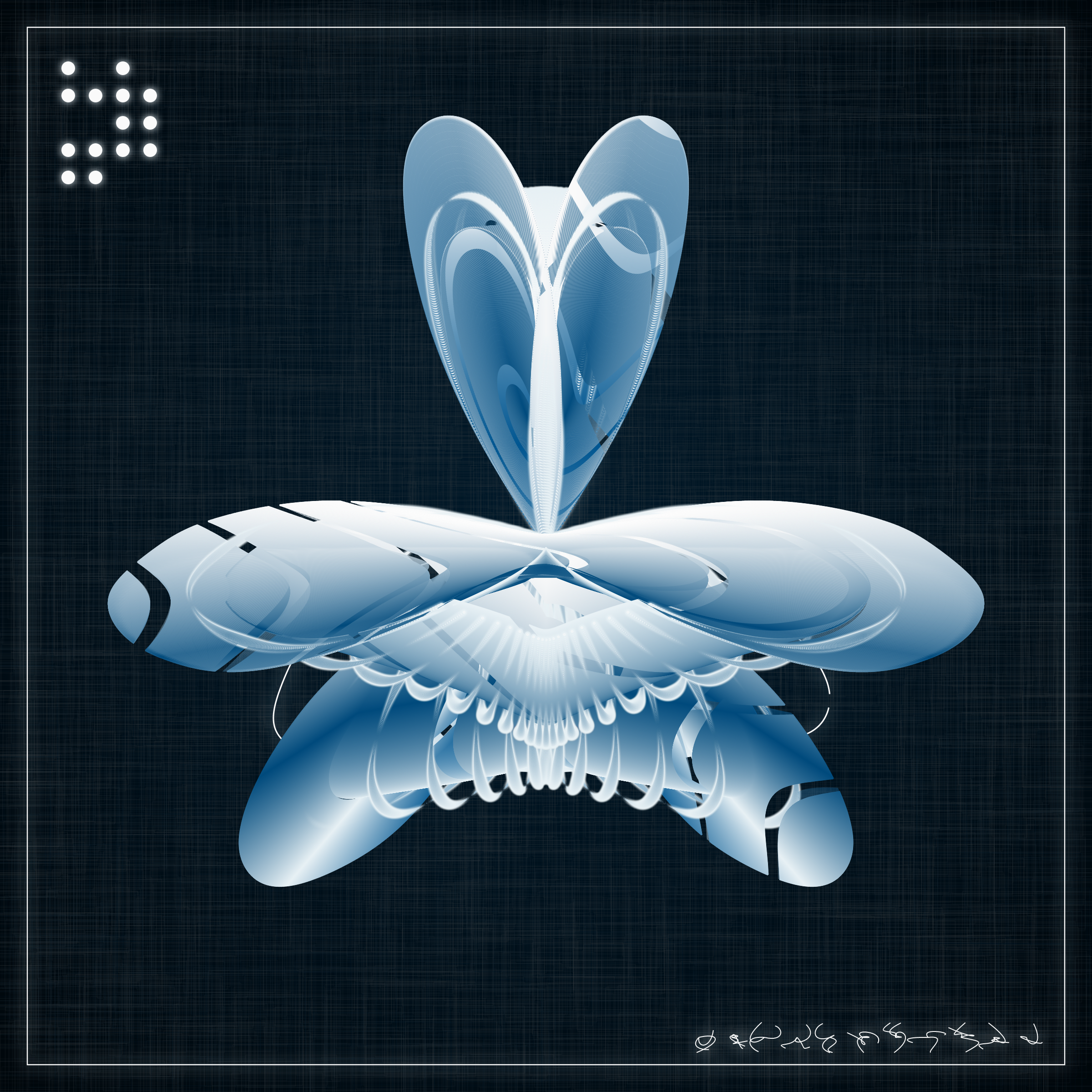 Art Blocks - Art Blocks v2 - Alien Insects #859 - NFT # 137000859