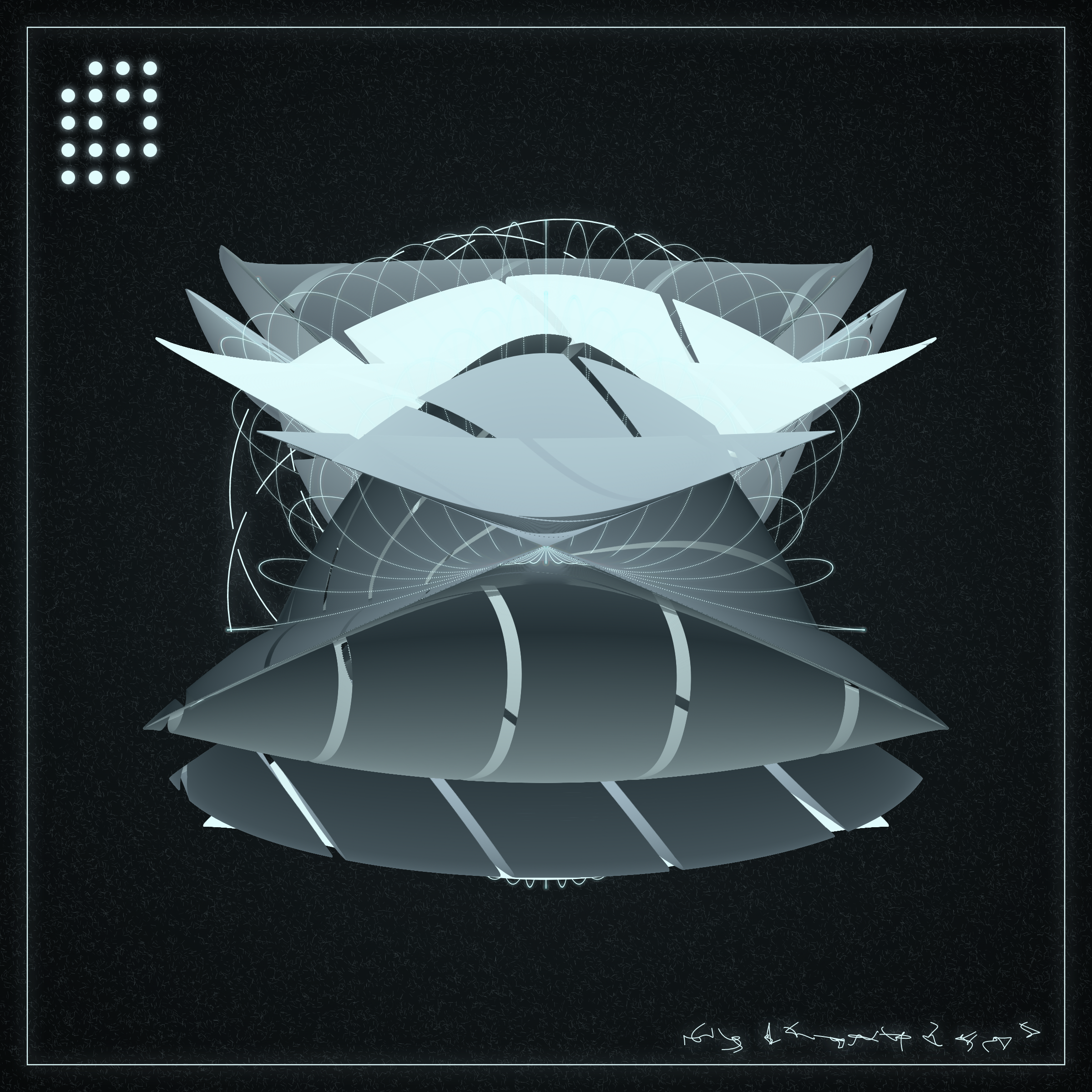 Art Blocks - Art Blocks v2 - Alien Insects #877 - NFT # 137000877