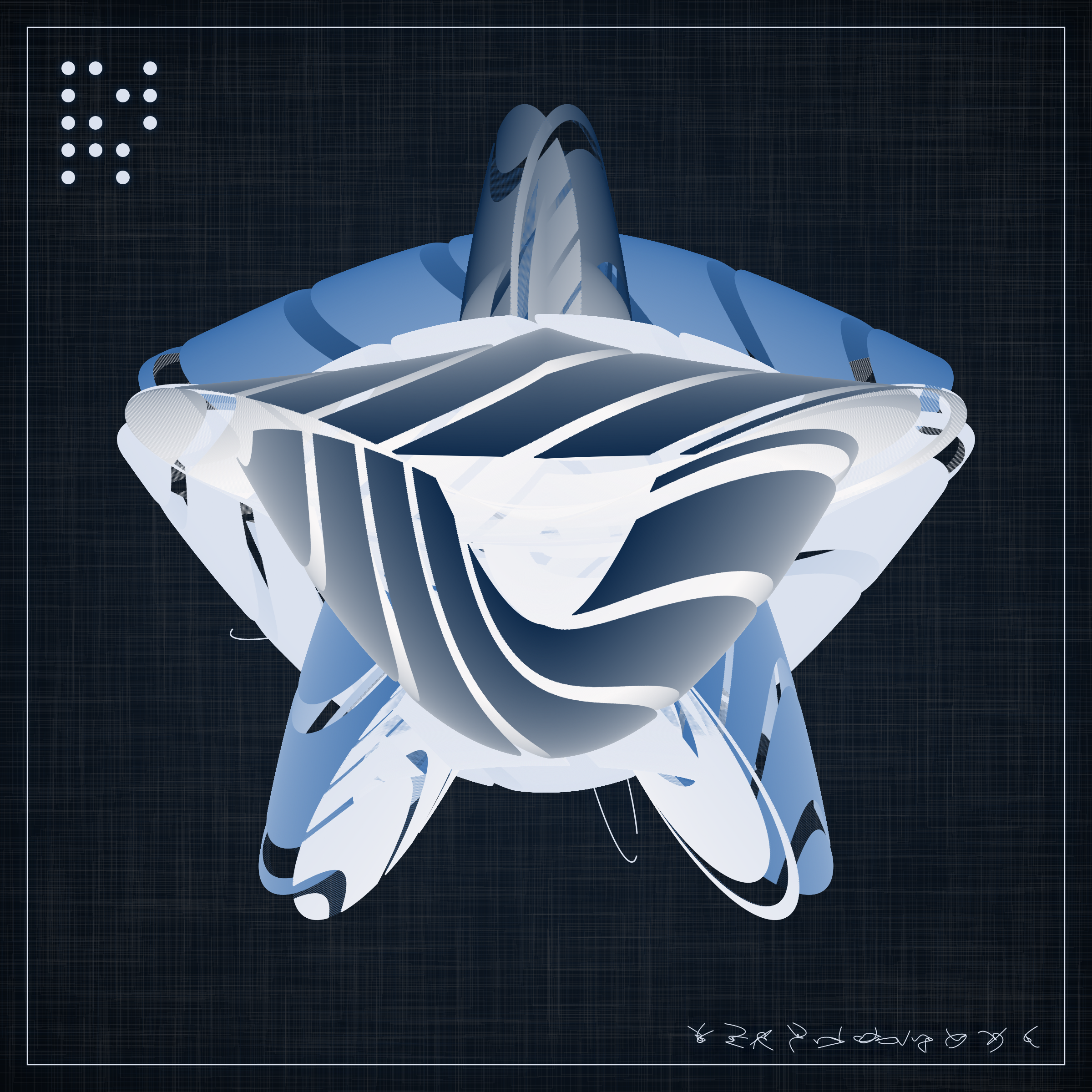 Art Blocks - Art Blocks v2 - Alien Insects #900 - NFT # 137000900