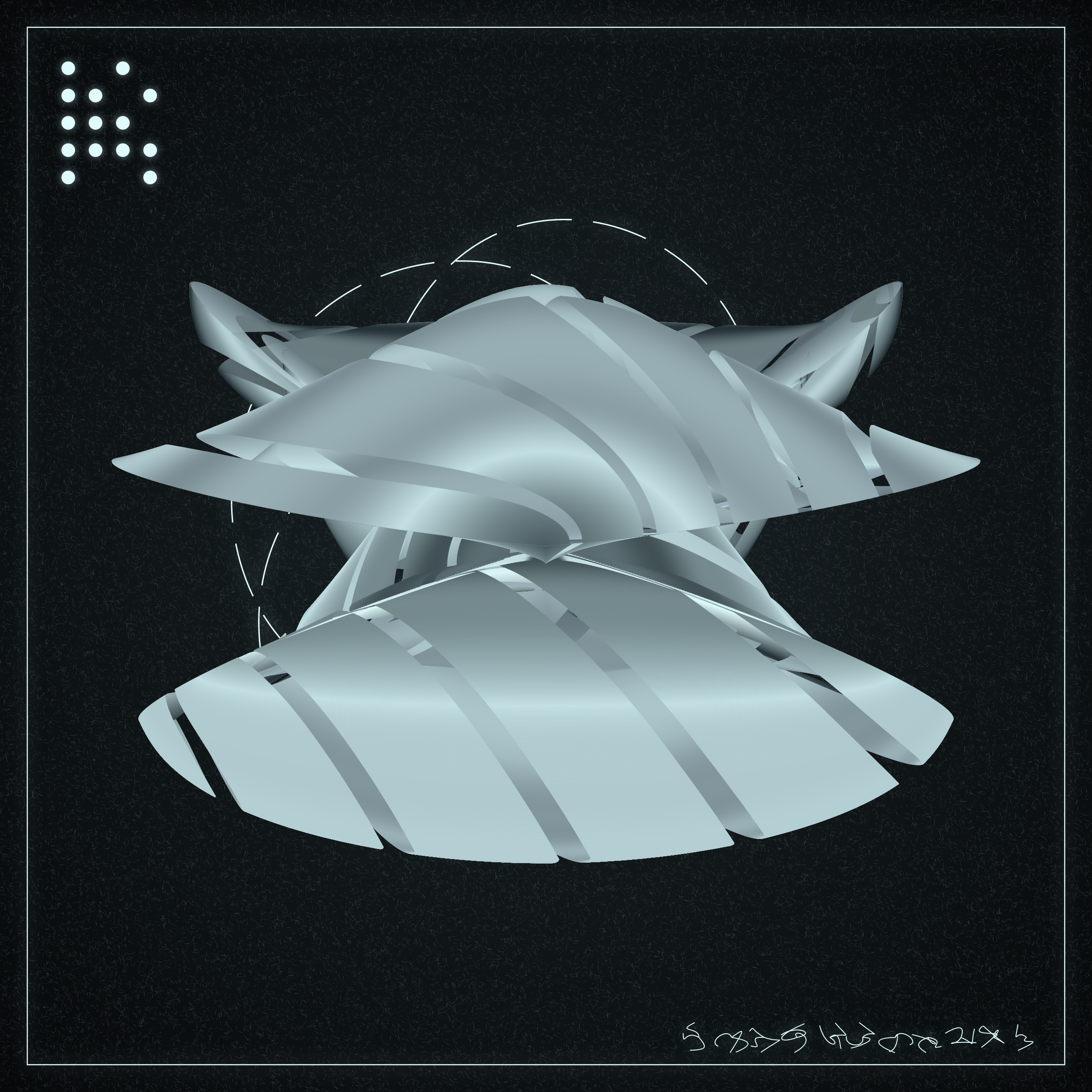 Art Blocks - Art Blocks v2 - Alien Insects #920 - NFT # 137000920