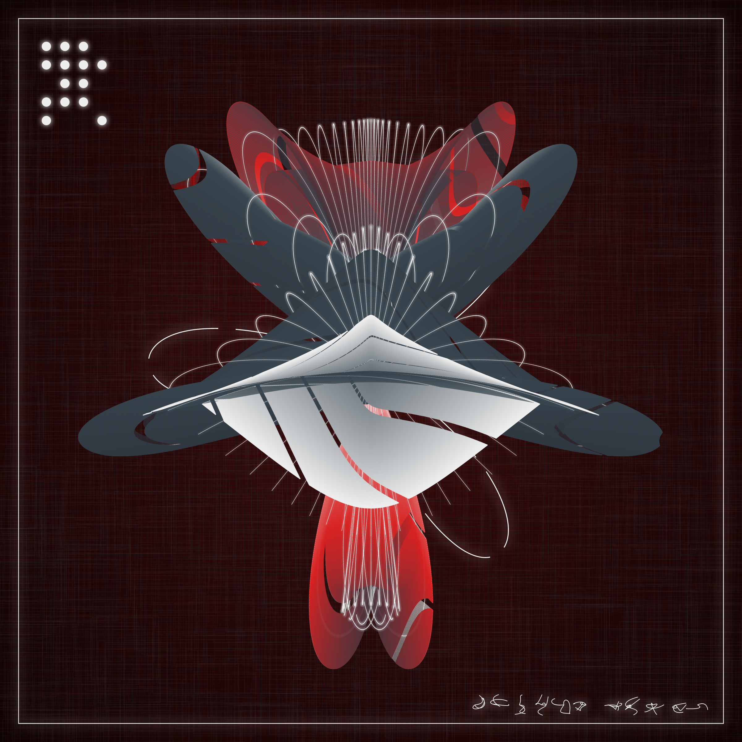 Art Blocks - Art Blocks v2 - Alien Insects #925 - NFT # 137000925