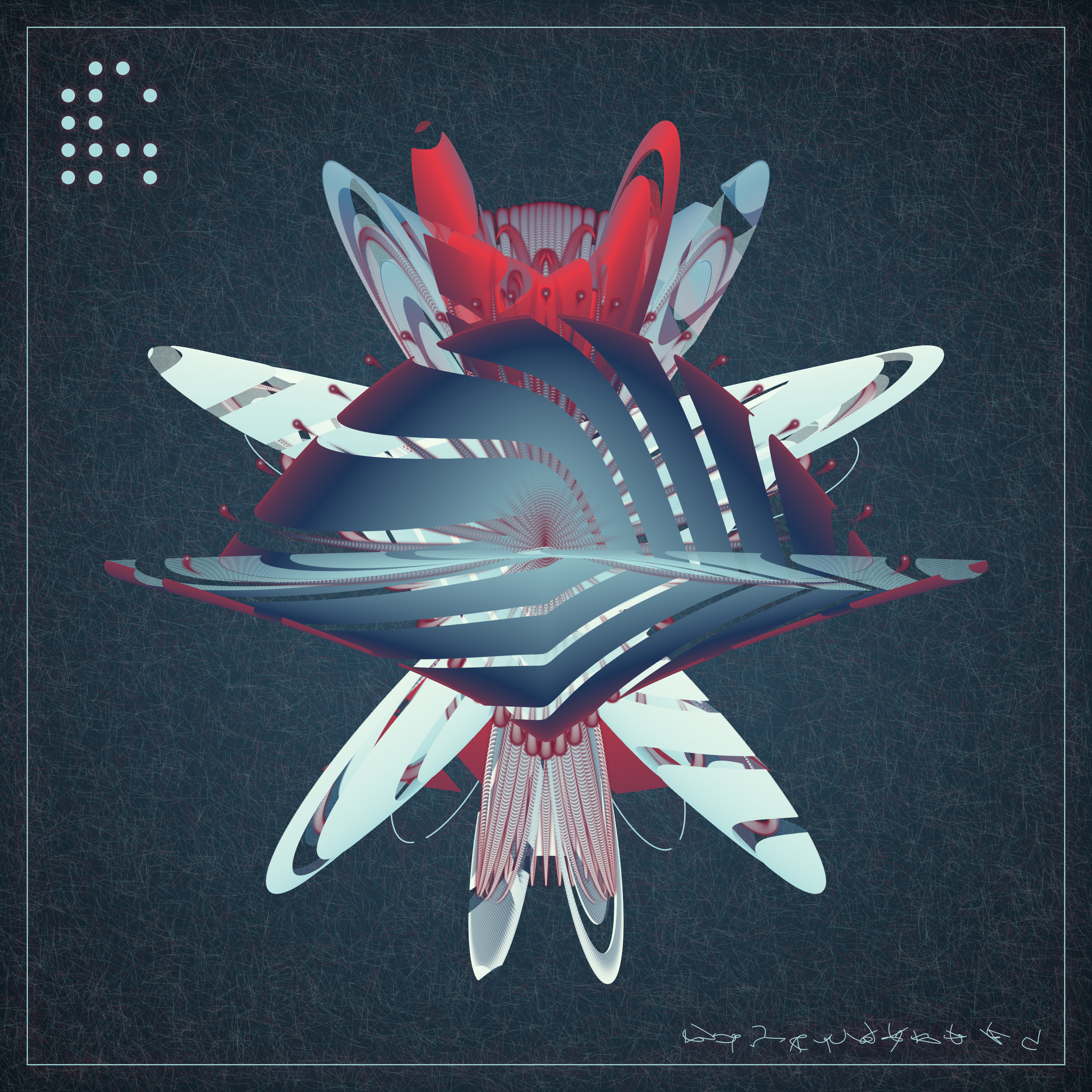 Art Blocks - Art Blocks v2 - Alien Insects #929 - NFT # 137000929