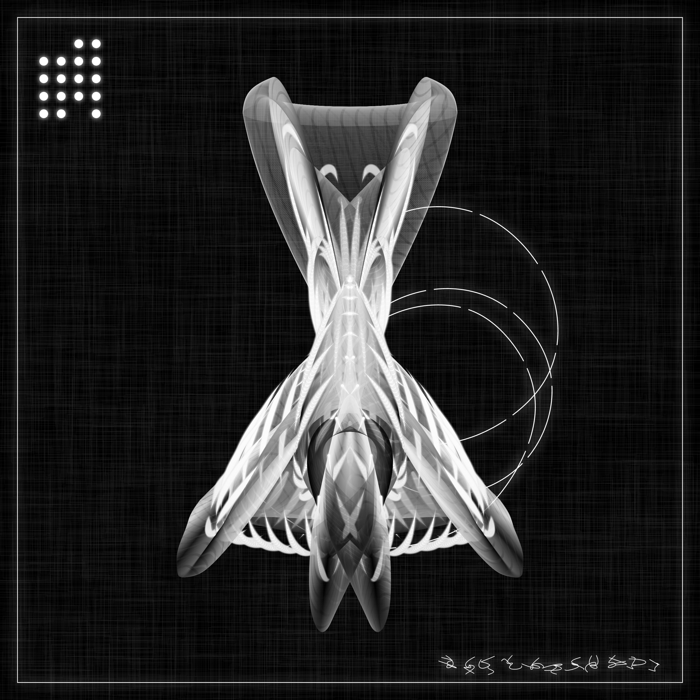 Art Blocks - Art Blocks v2 - Alien Insects #931 - NFT # 137000931