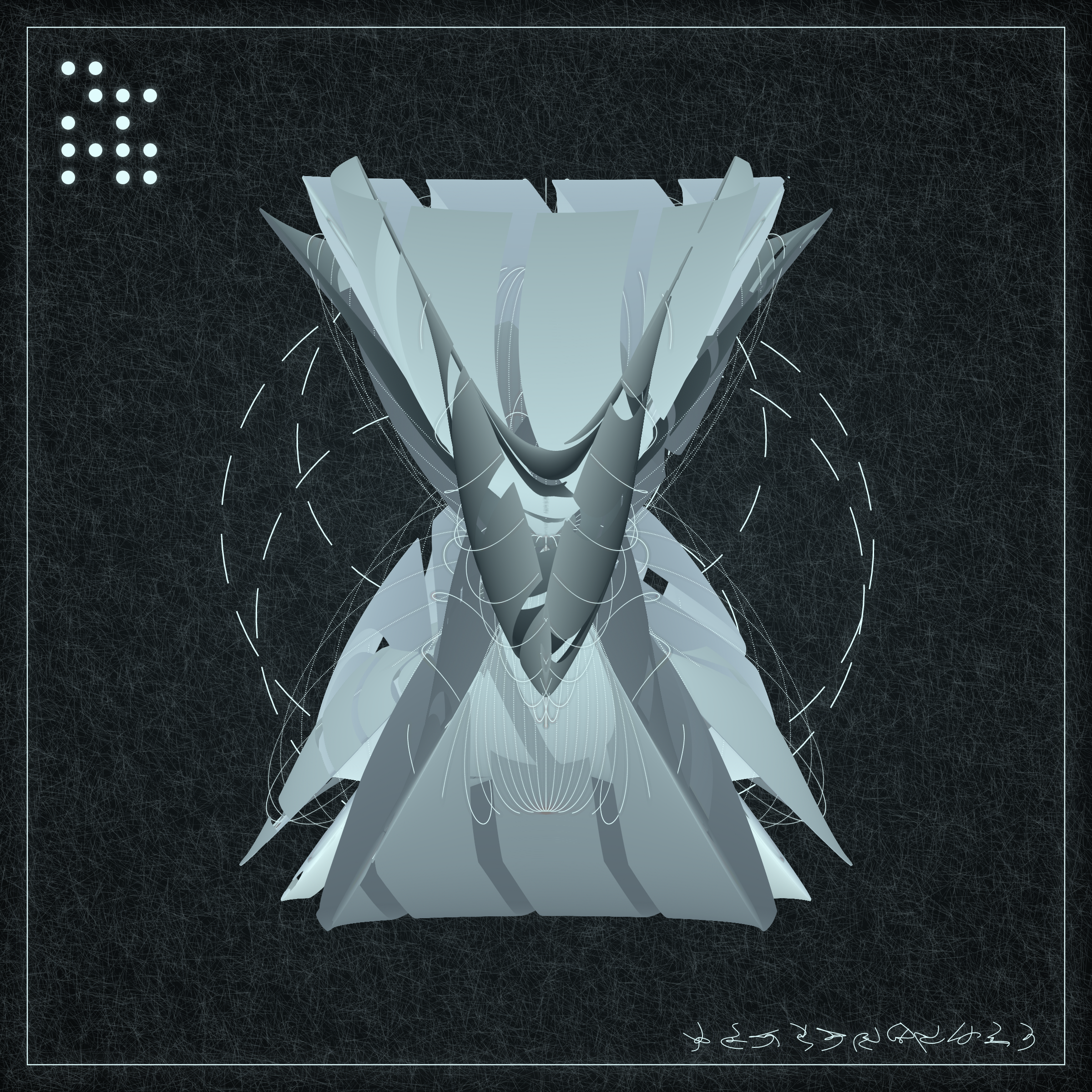 Art Blocks - Art Blocks v2 - Alien Insects #938 - NFT # 137000938