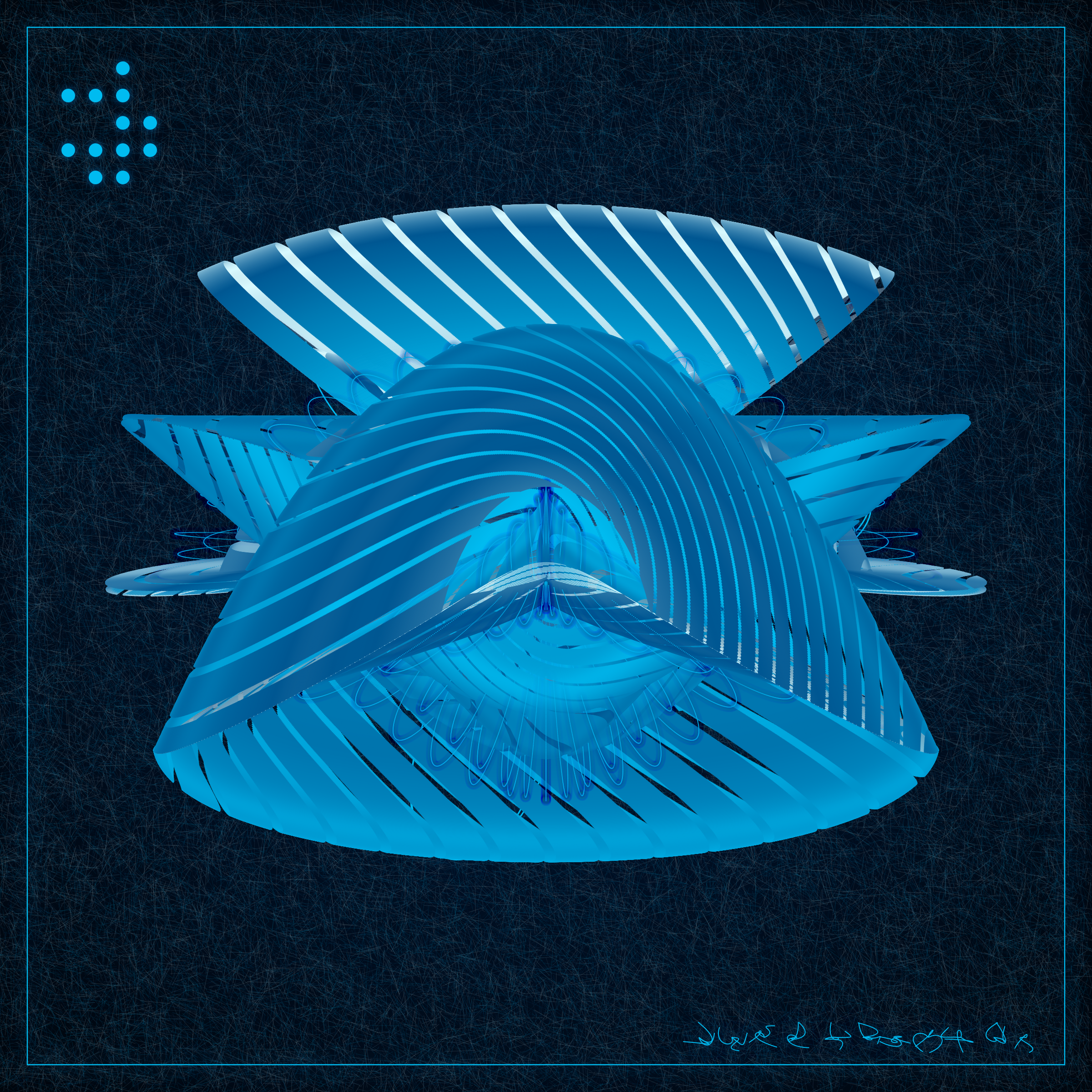 Art Blocks - Art Blocks v2 - Alien Insects #940 - NFT # 137000940