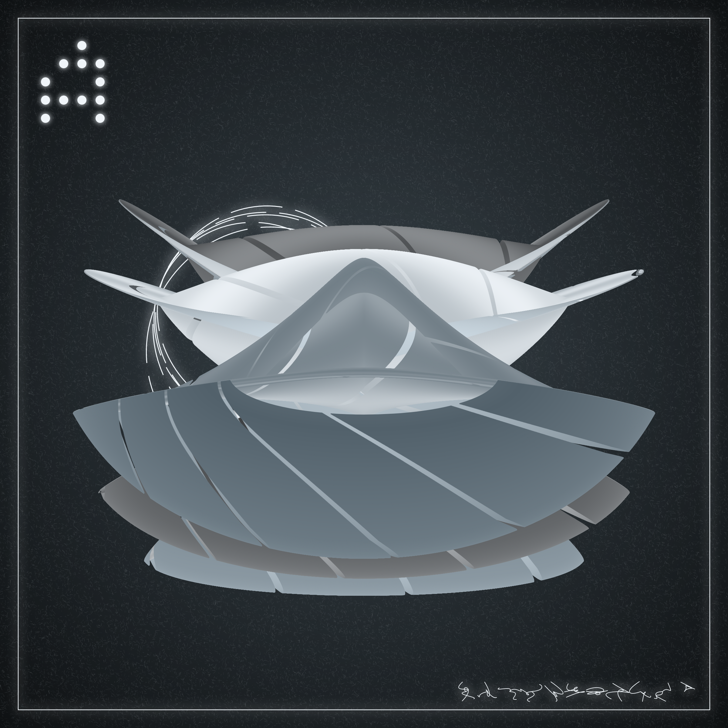 Art Blocks - Art Blocks v2 - Alien Insects #941 - NFT # 137000941