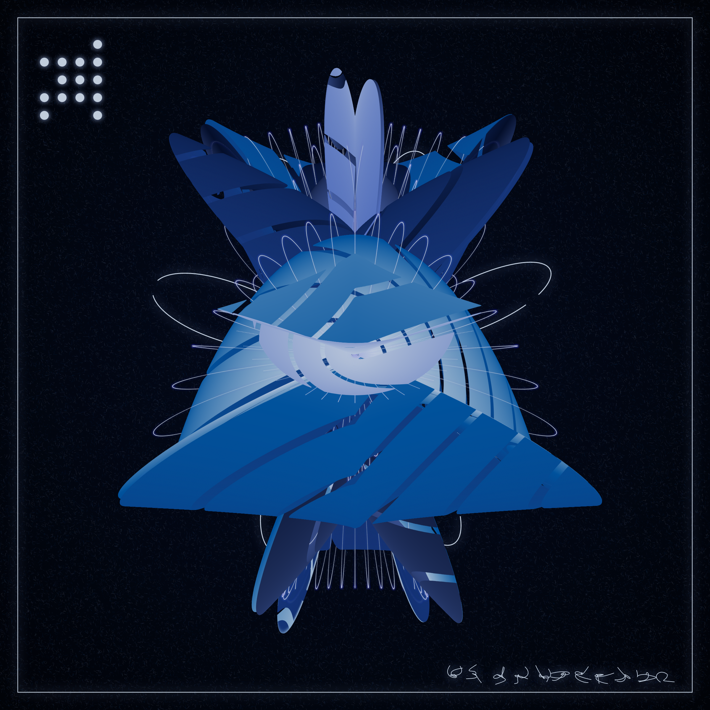 Art Blocks - Art Blocks v2 - Alien Insects #942 - NFT # 137000942