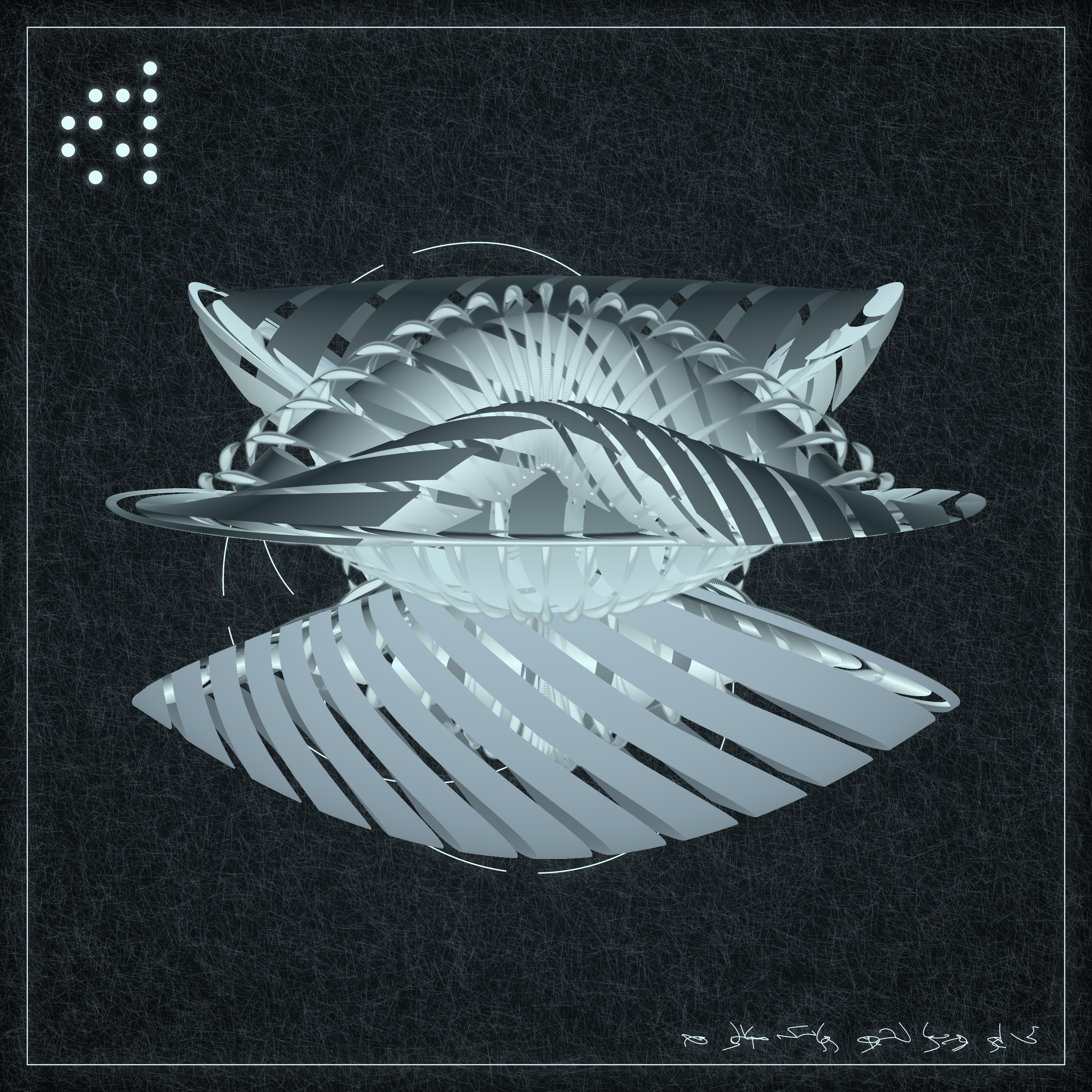 Art Blocks - Art Blocks v2 - Alien Insects #943 - NFT # 137000943