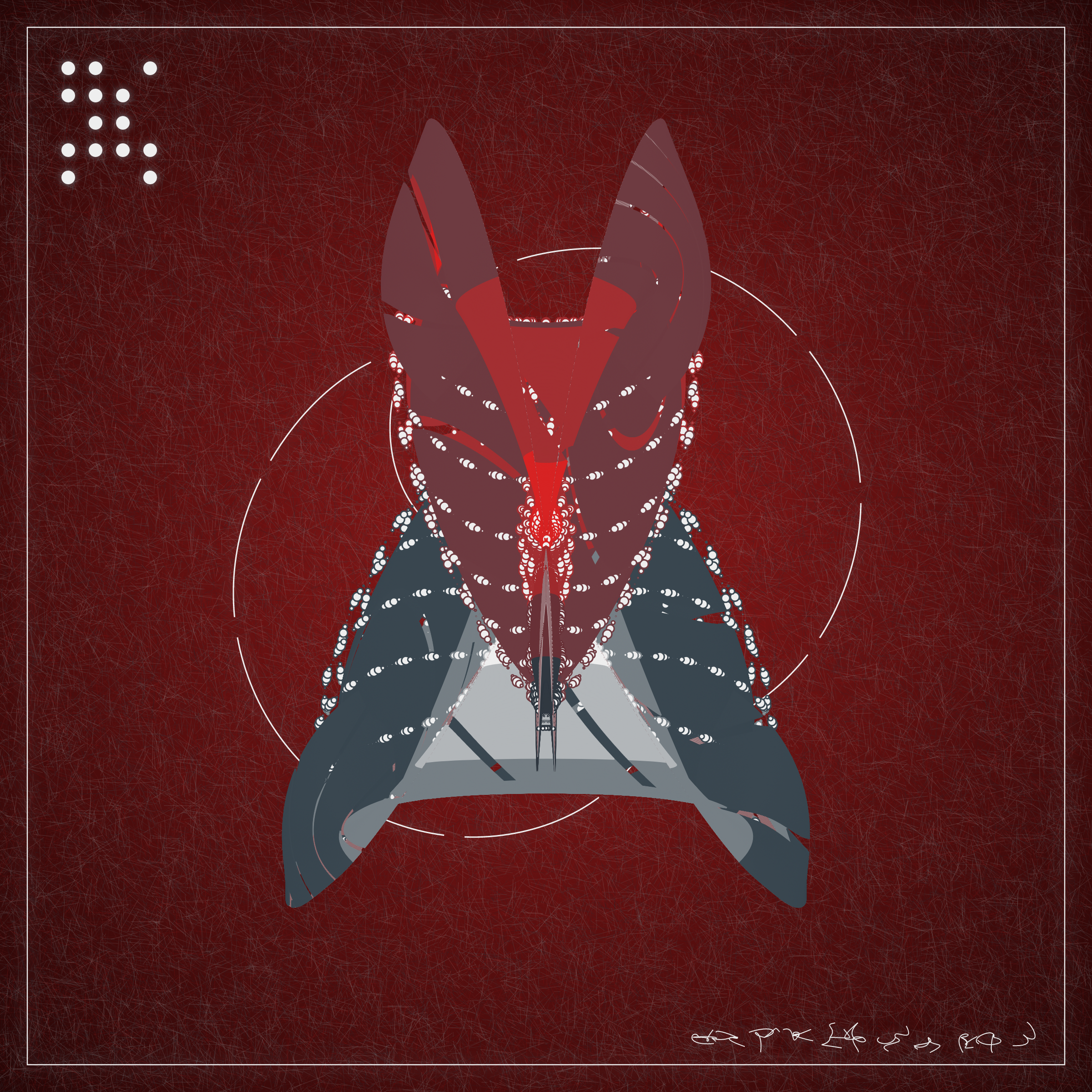 Art Blocks - Art Blocks v2 - Alien Insects #959 - NFT # 137000959