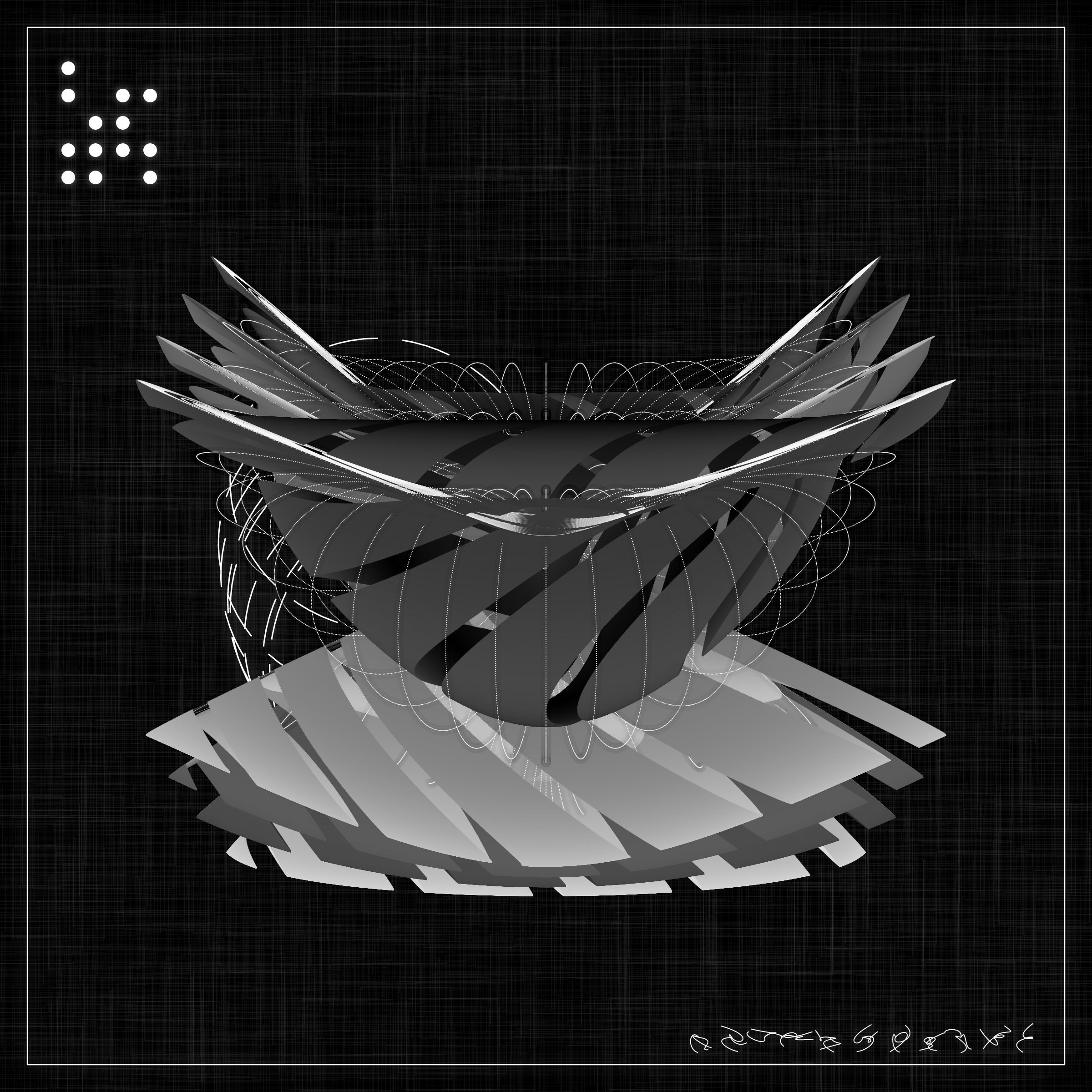 Art Blocks - Art Blocks v2 - Alien Insects #974 - NFT # 137000974