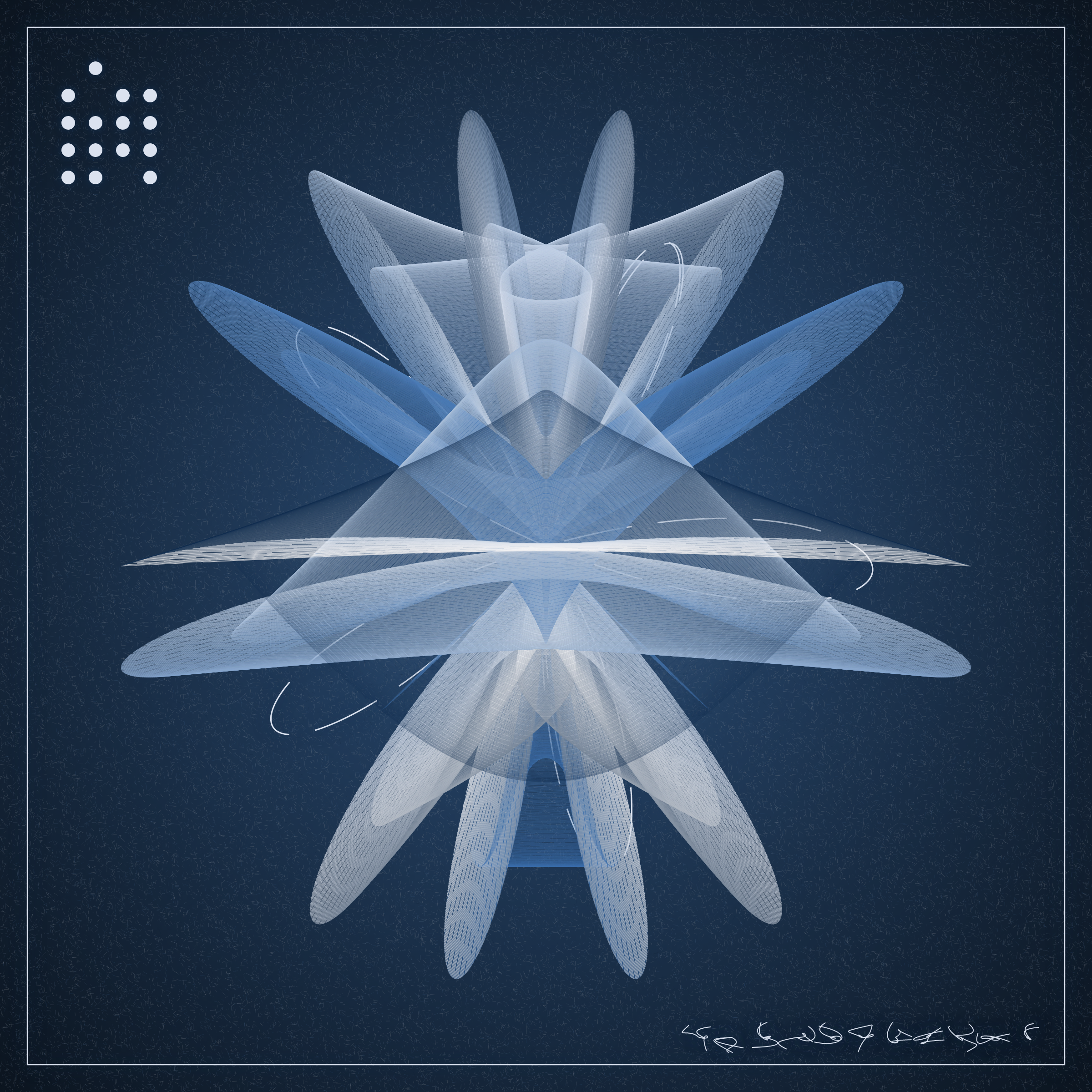 Art Blocks - Art Blocks v2 - Alien Insects #975 - NFT # 137000975