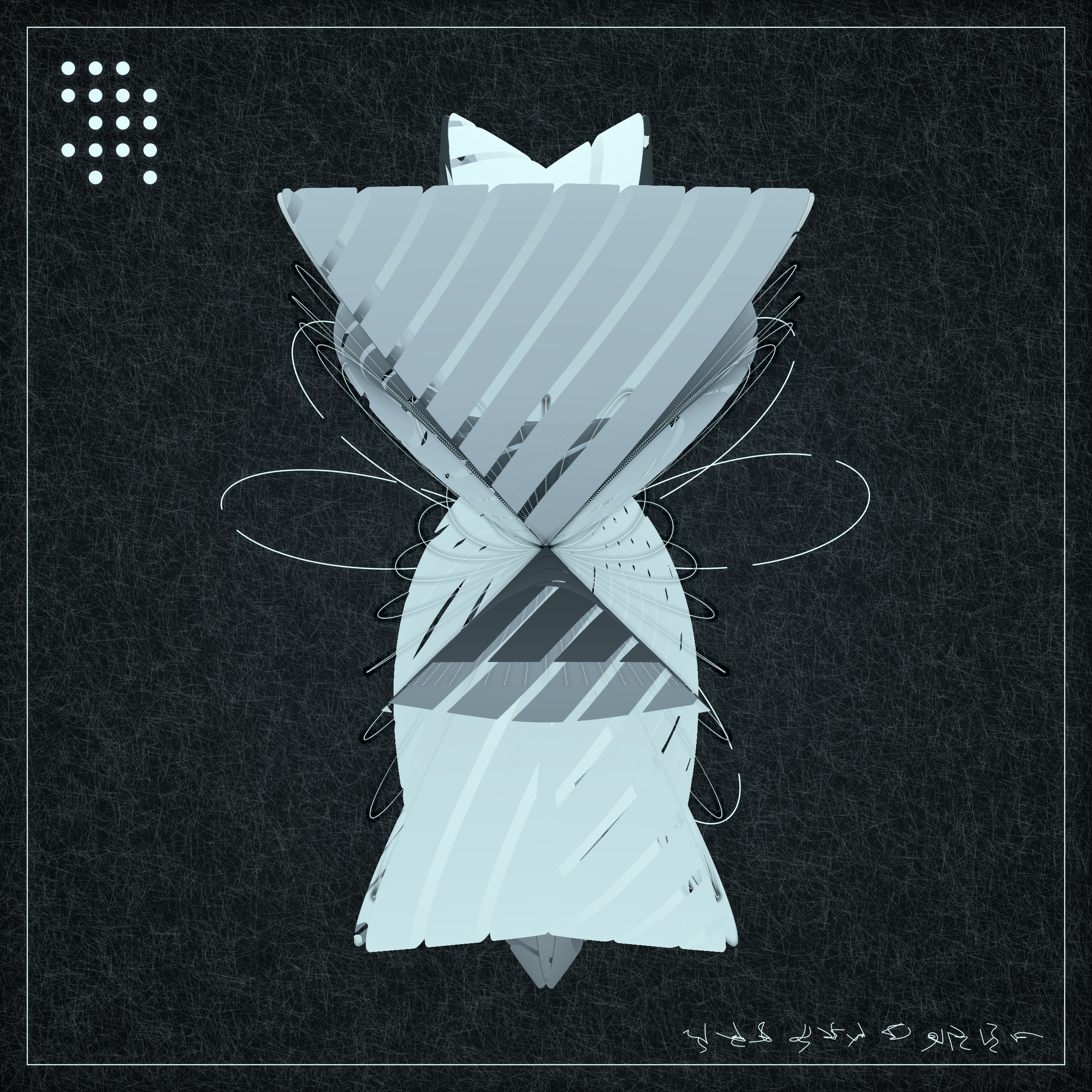 Art Blocks - Art Blocks v2 - Alien Insects #977 - NFT # 137000977