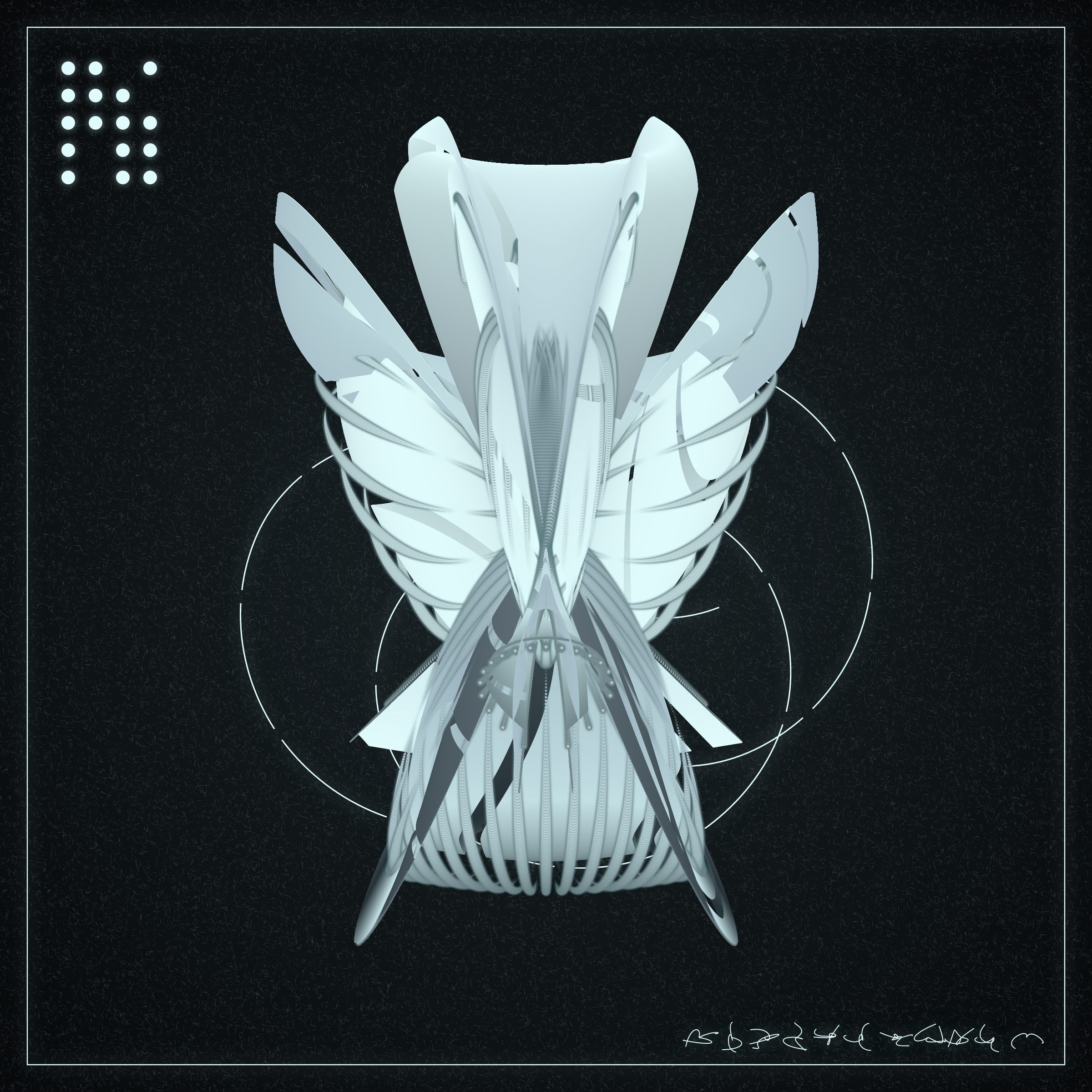 Art Blocks - Art Blocks v2 - Alien Insects #984 - NFT # 137000984