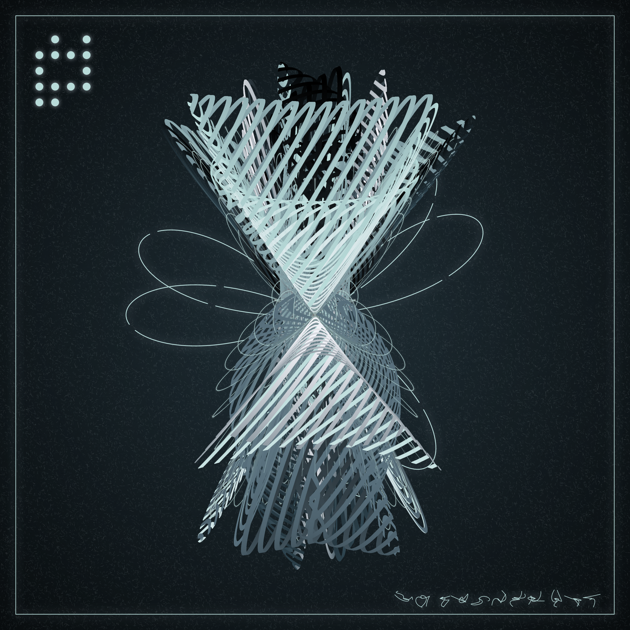 Art Blocks - Art Blocks v2 - Alien Insects #987 - NFT # 137000987