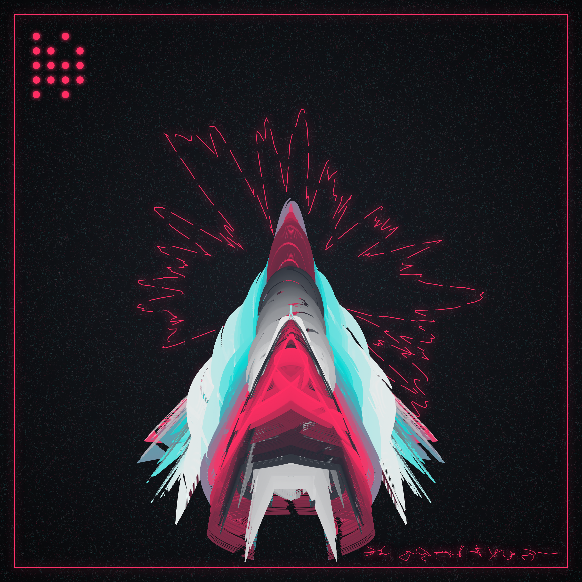 Art Blocks - Art Blocks v2 - Alien Insects #993 - NFT # 137000993