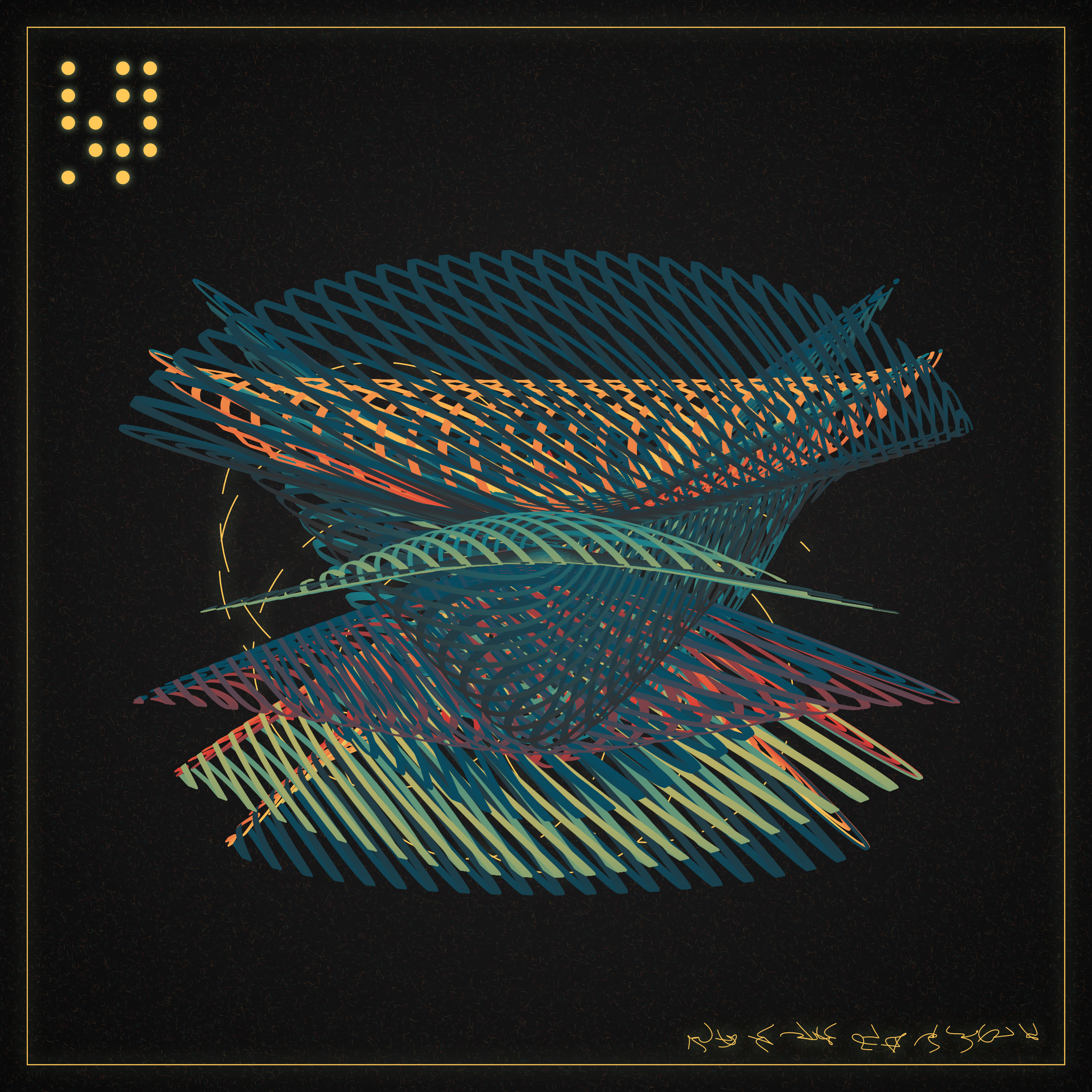 Art Blocks - Art Blocks v2 - Alien Insects #994 - NFT # 137000994