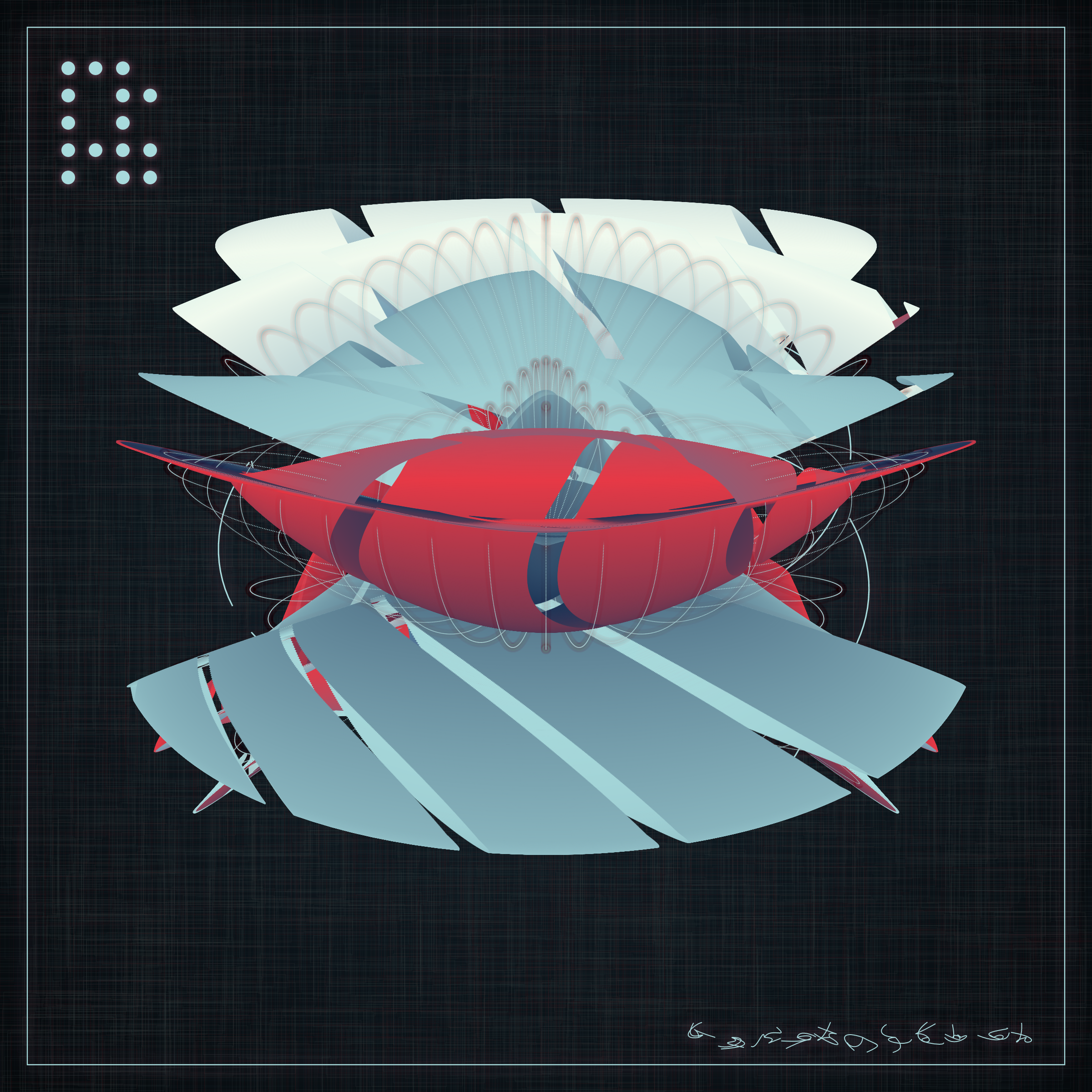 Art Blocks - Art Blocks v2 - Alien Insects #997 - NFT # 137000997