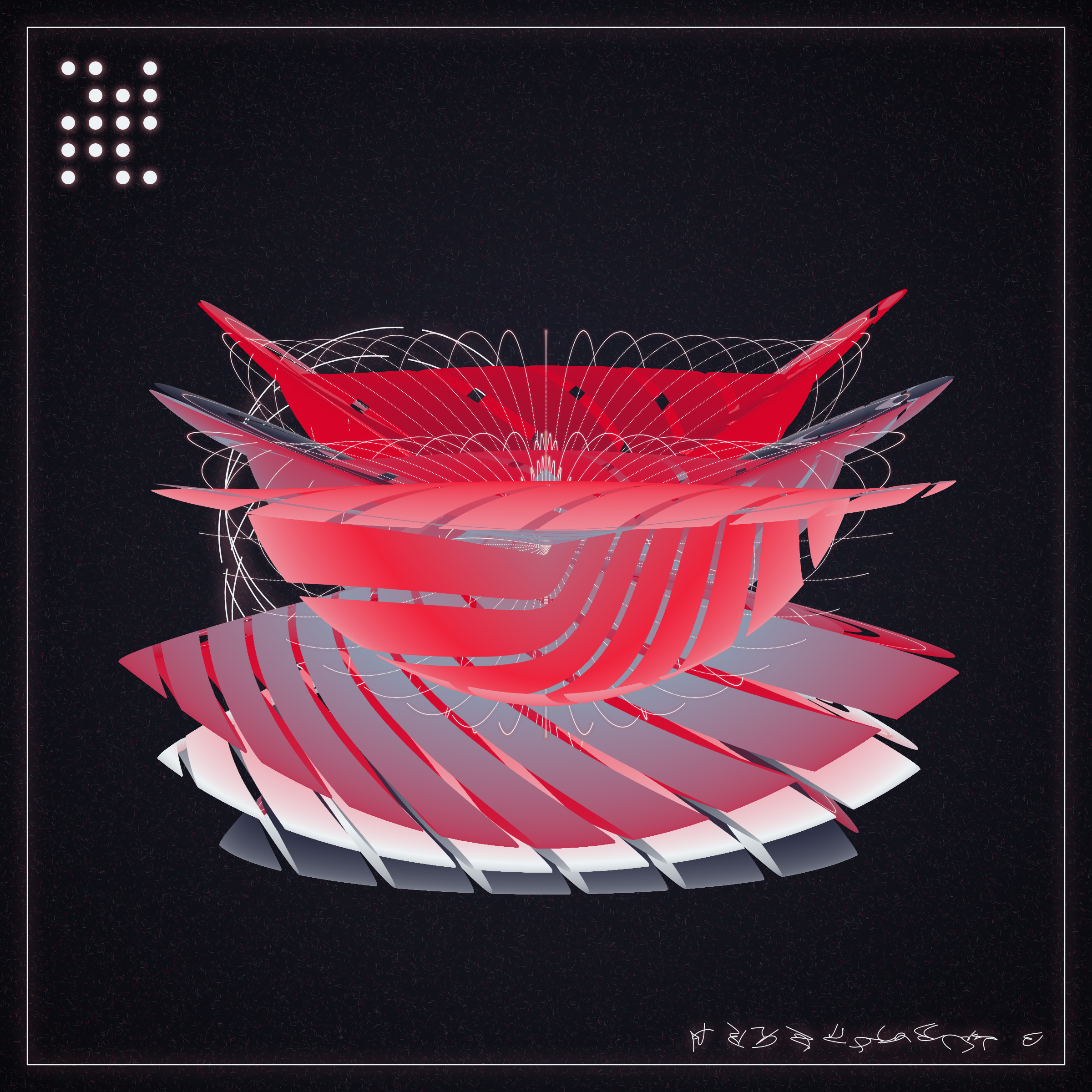 Art Blocks - Art Blocks v2 - Alien Insects #999 - NFT # 137000999