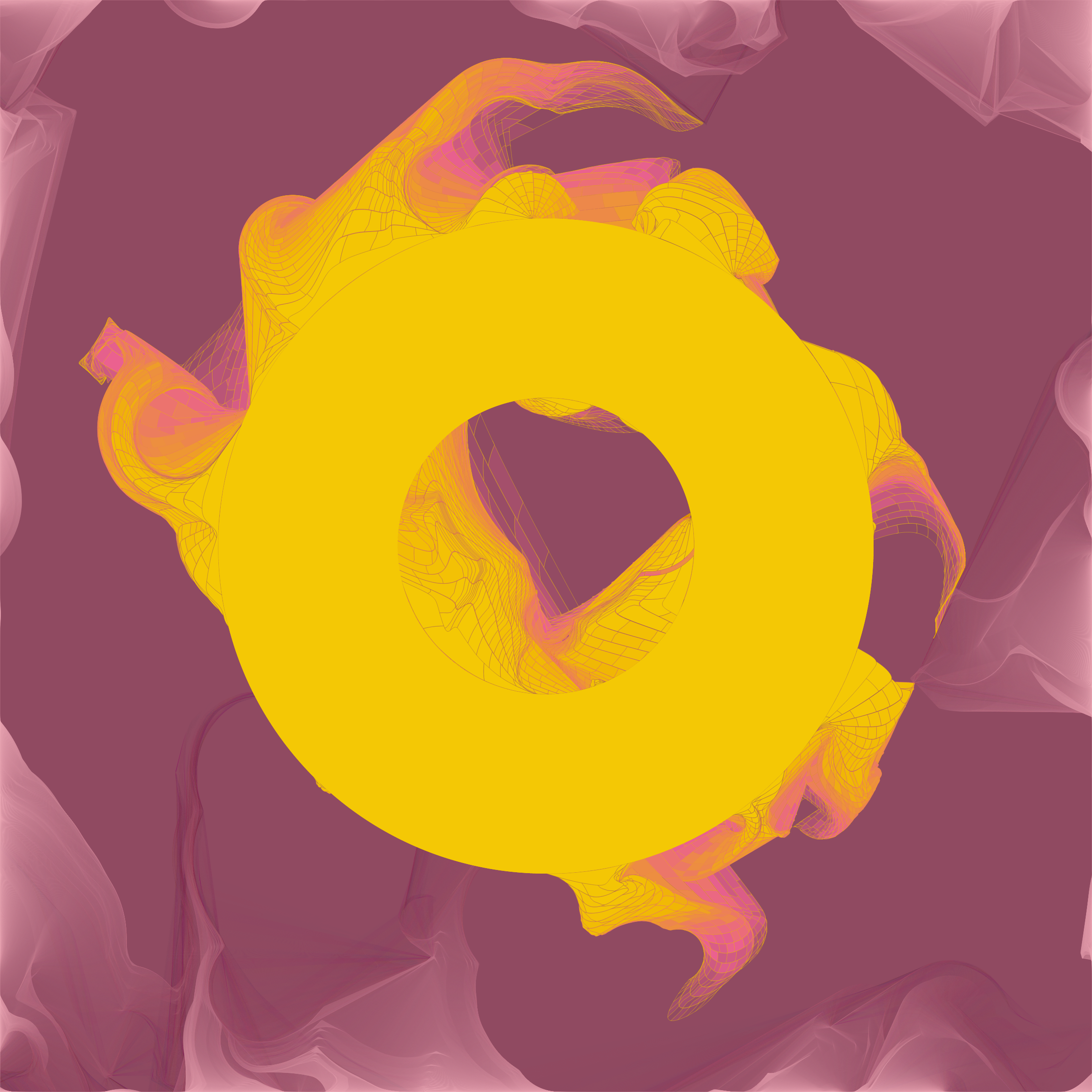 Thomas Lin Pedersen generative art on ArtBlocks