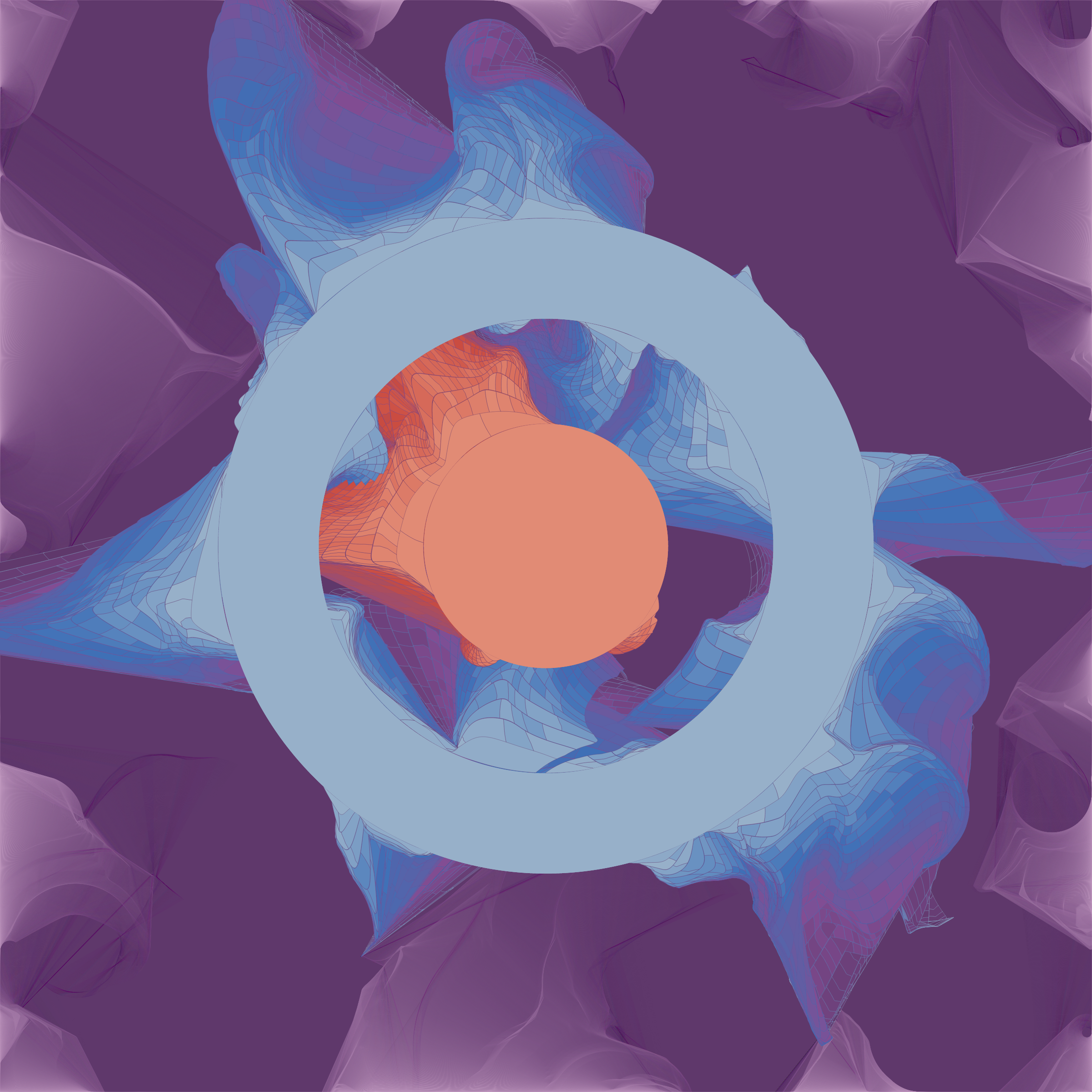 Art Blocks - Art Blocks v2 - Rapture #76 - NFT # 141000076